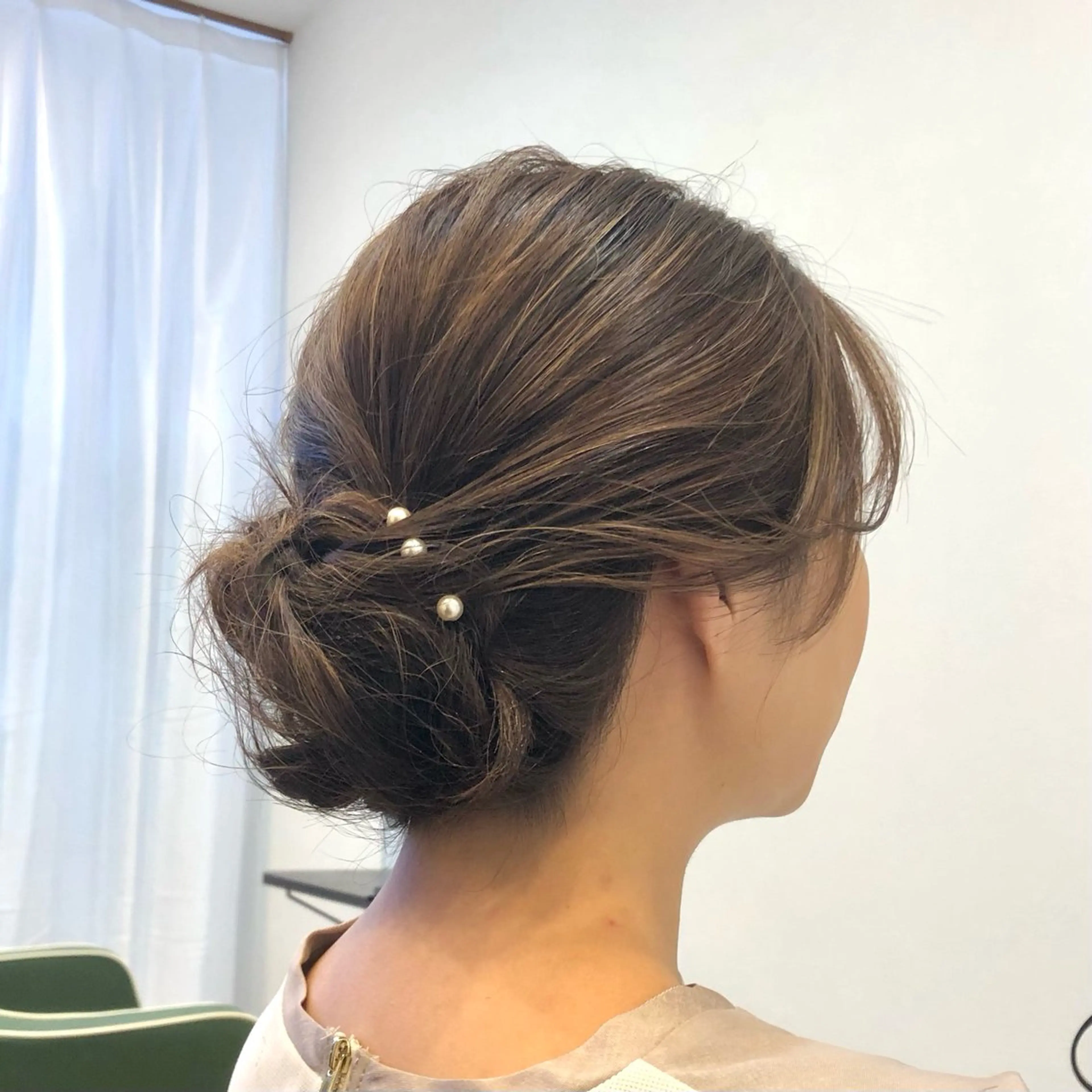 ヘアアレンジ 結婚式・ブライダル ヘアルーム カフーのヘアスタイル