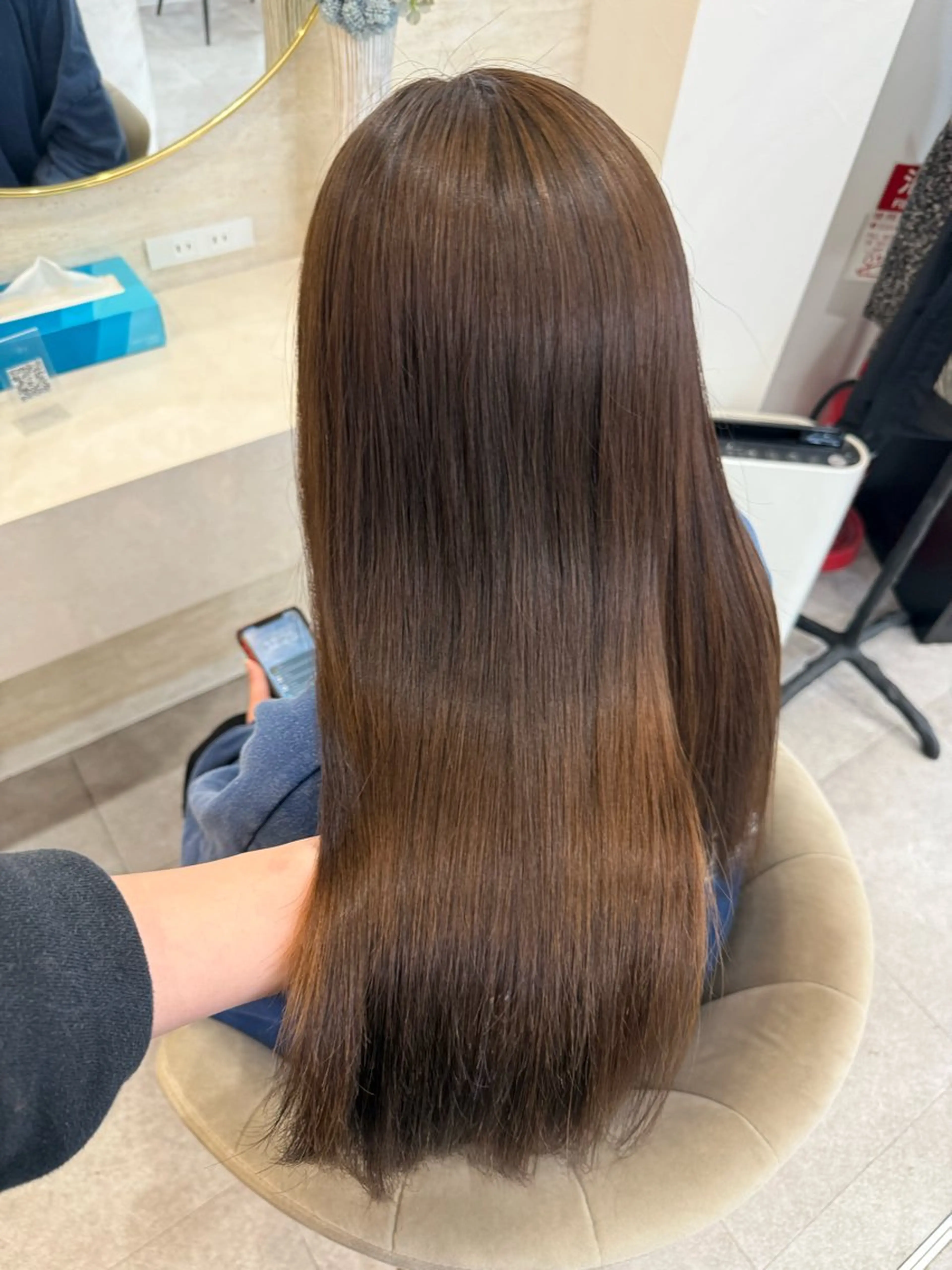 ロング カラー パーマ 🦁おとは🦁 EssbyLovisのヘアスタイル