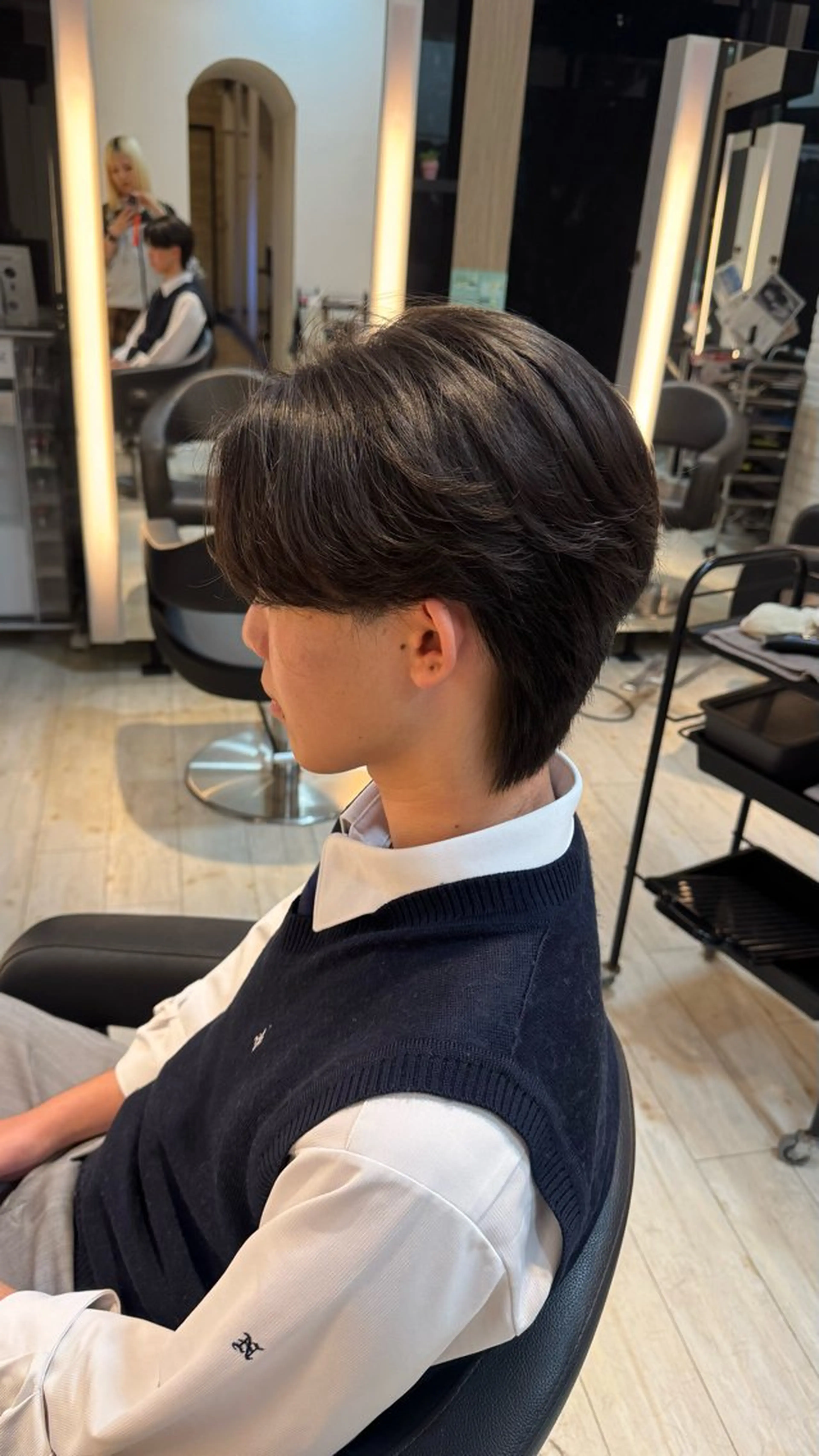 【🇰🇷韓国ヘアお任せ下さい✮】メンズカットの写真