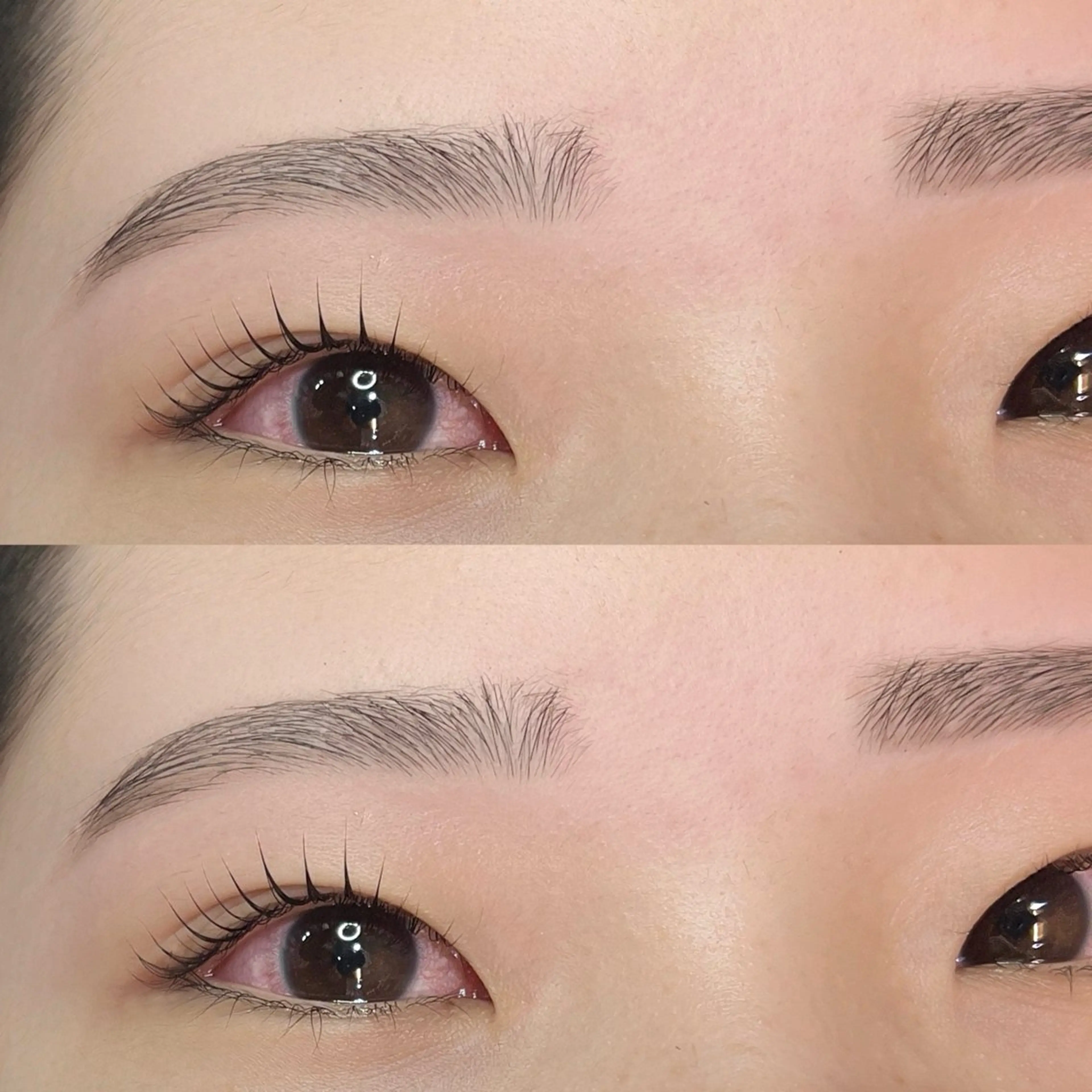 マツエク・マツパ 束感まつ毛 パリジェンヌラッシュリフト まつげパーマ 一重×まつ毛パーマ fein.Ruka ♡垢抜け美眉のマツエク・マツパデザイン