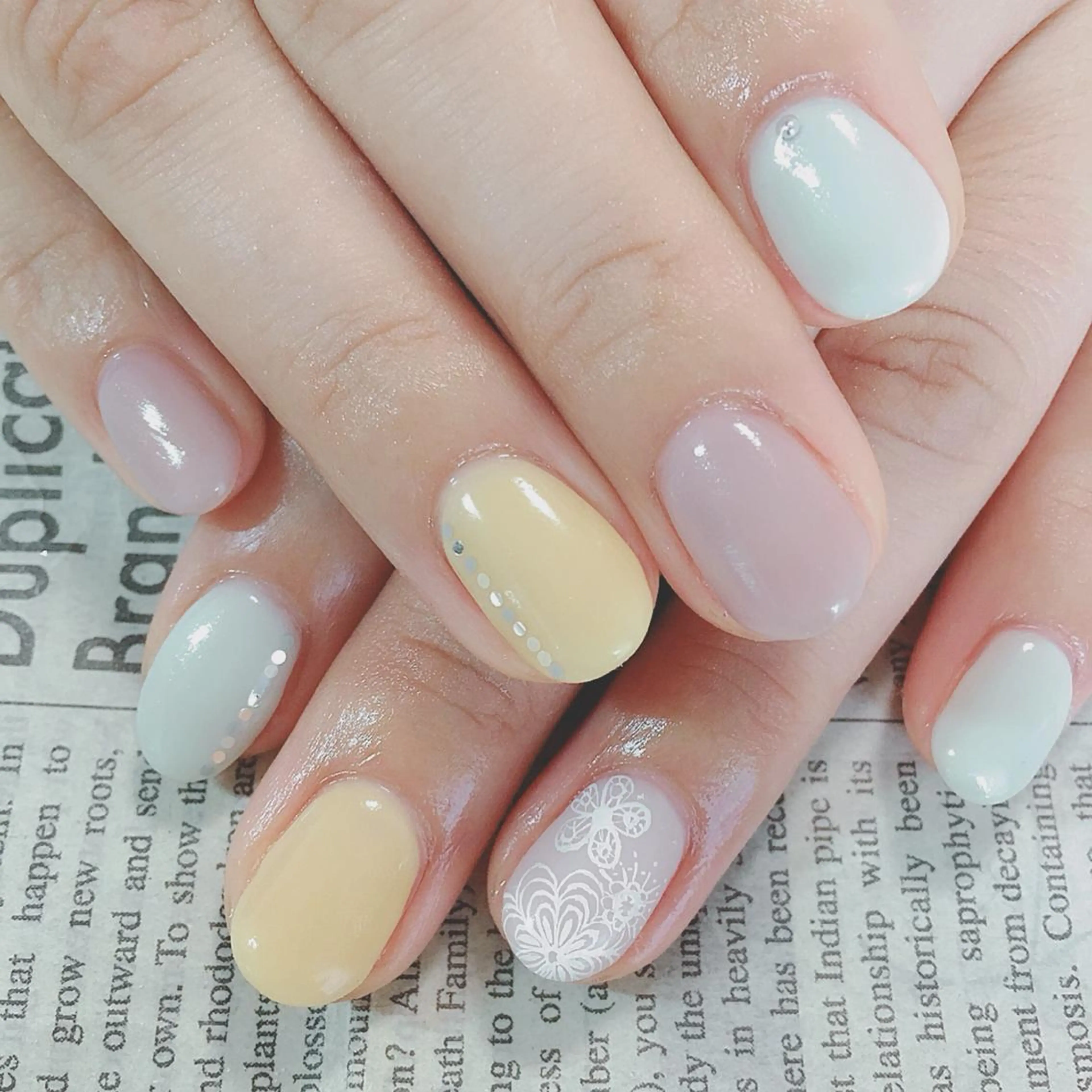 ネイル ハンドネイル ハンドケア 森山 舞のネイルデザイン