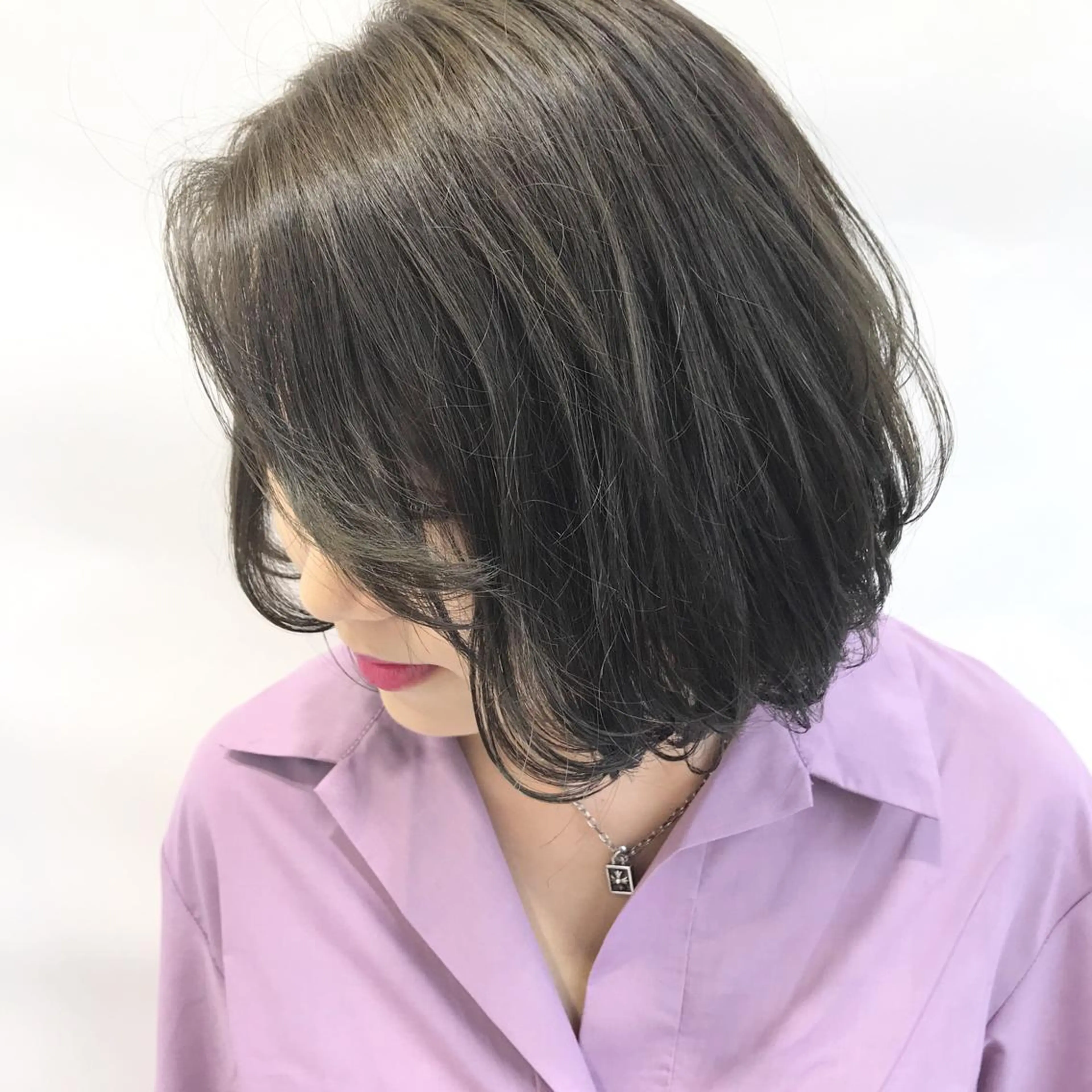 ショート カラー アッシュ オリーブアッシュ 💎✨️NoVal by siestaのヘアスタイル