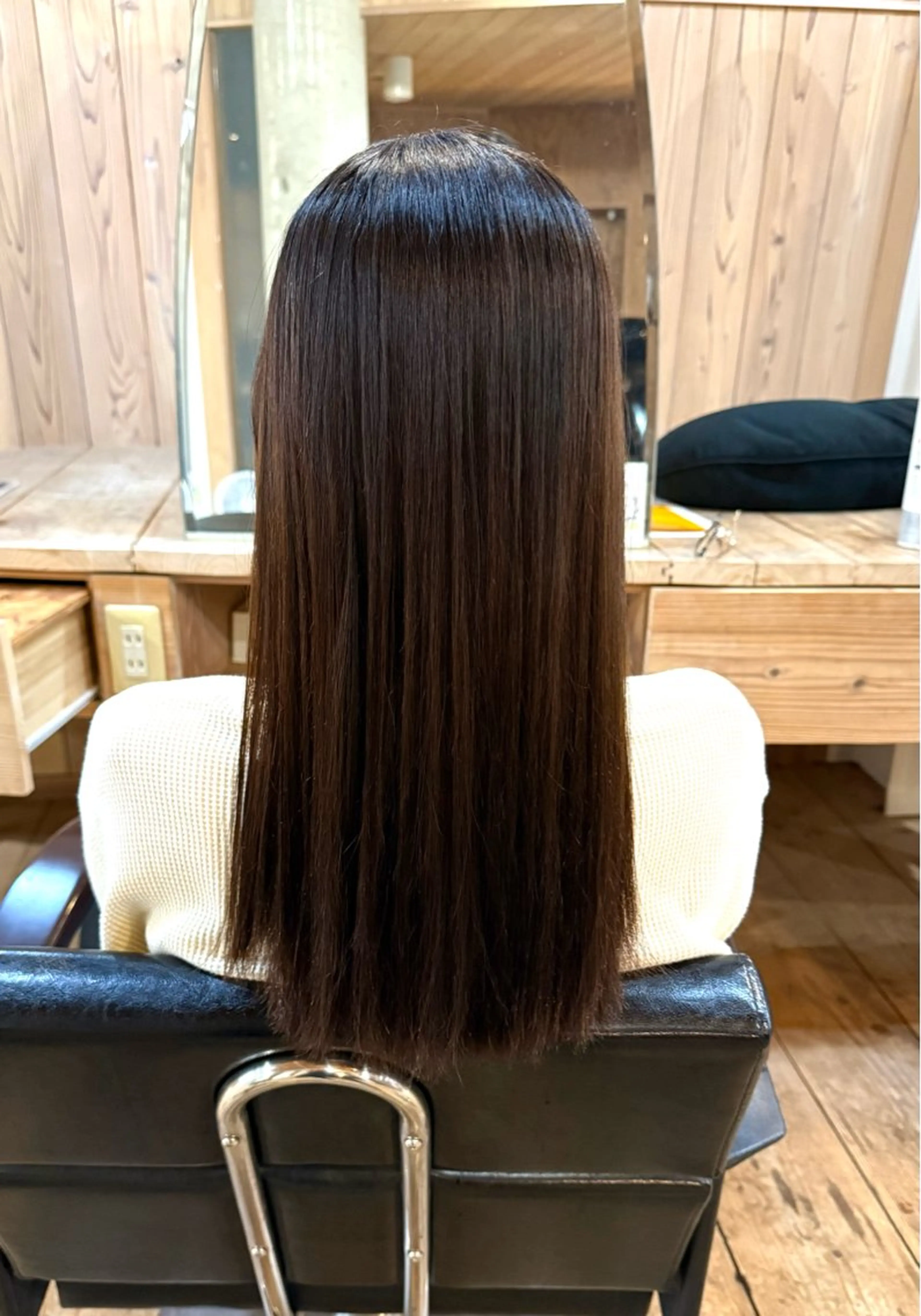 ロング うる艶/髪質改善/ 透明感カラー/toaのヘアスタイル