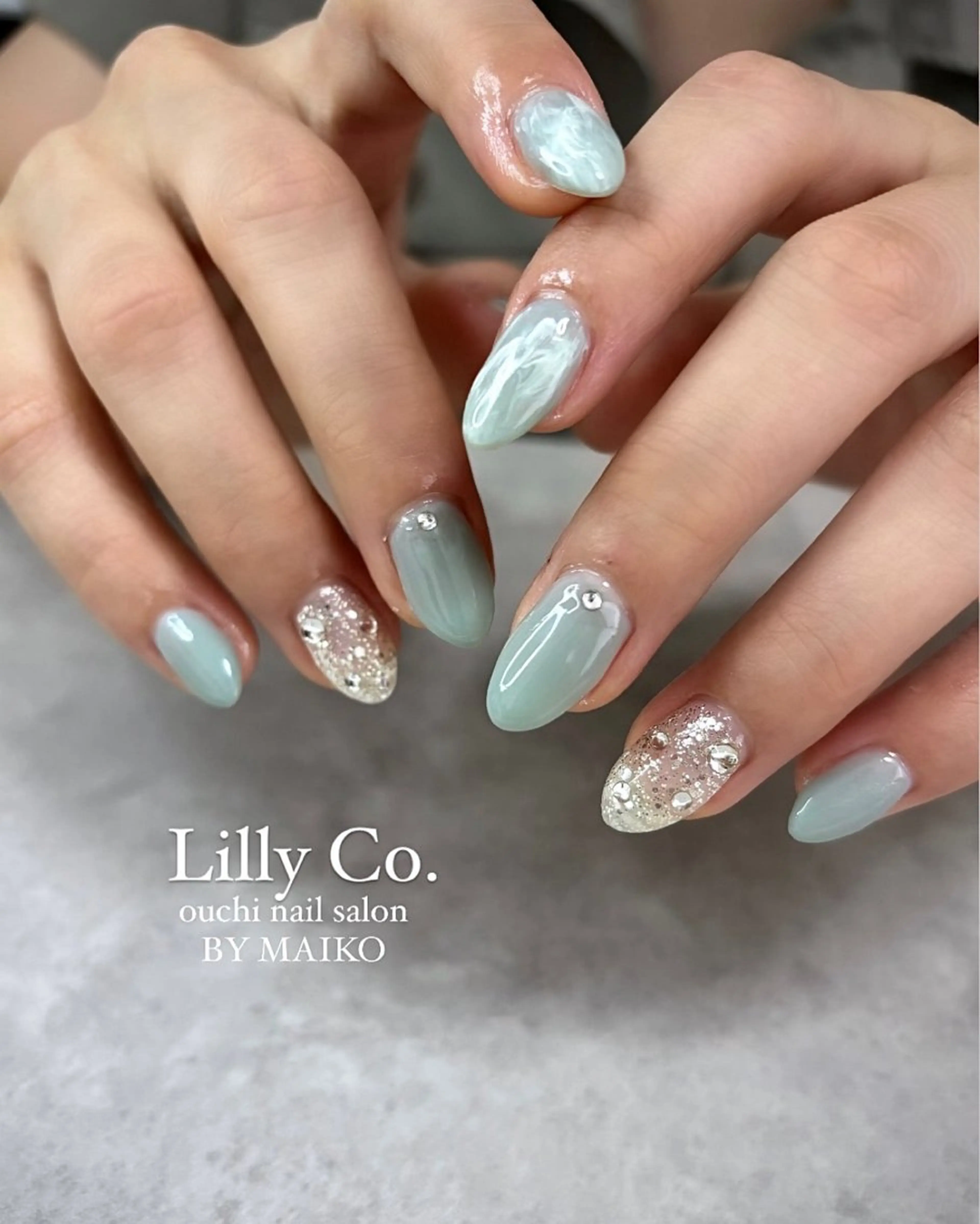 ネイル ハンドネイル ハンドケア Lilly Co.のネイルデザイン