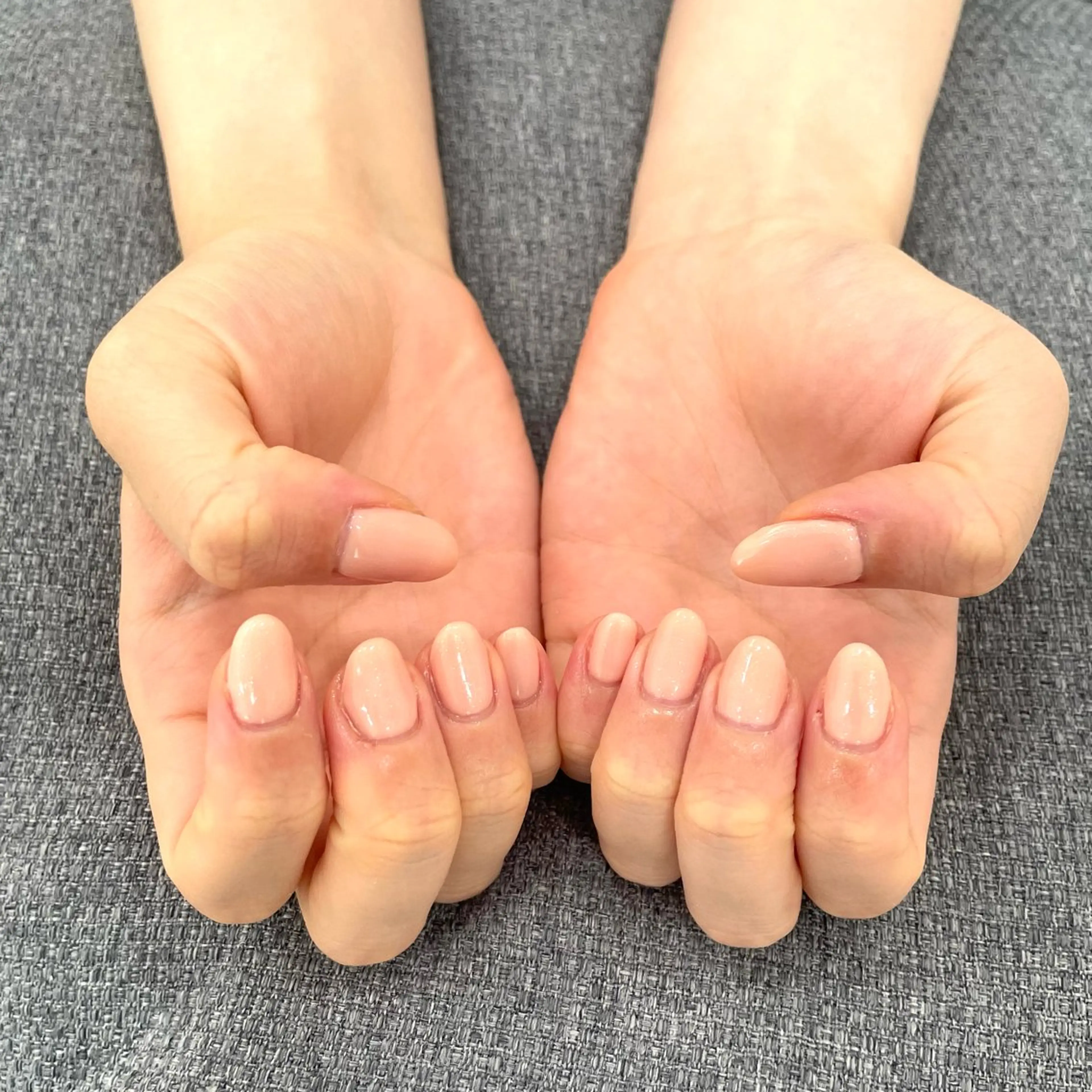 ネイル ジェルネイル ワンカラーネイル LUCULIA 西山のネイルデザイン