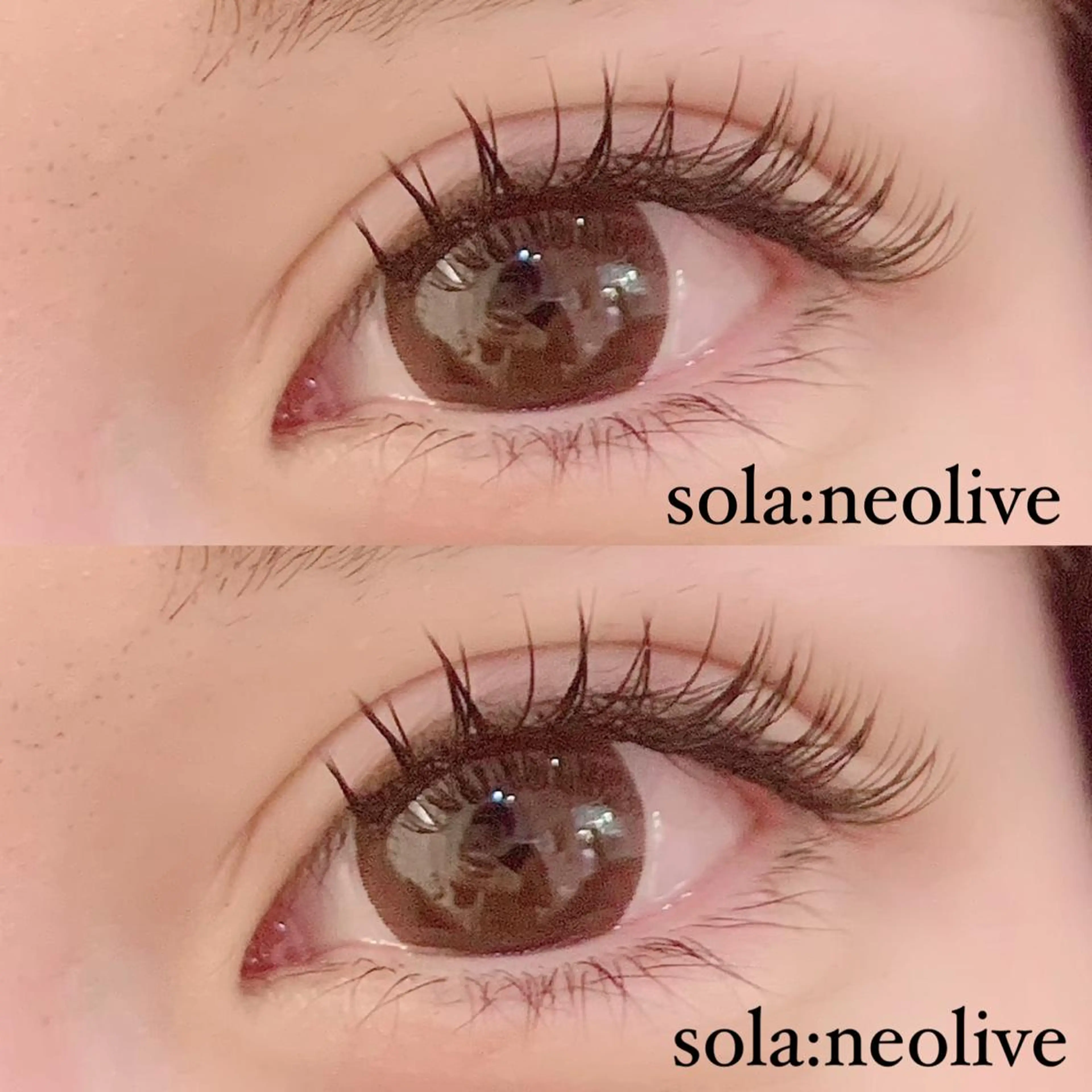 マツエク・マツパ sola: neolive山崎のマツエク・マツパデザイン