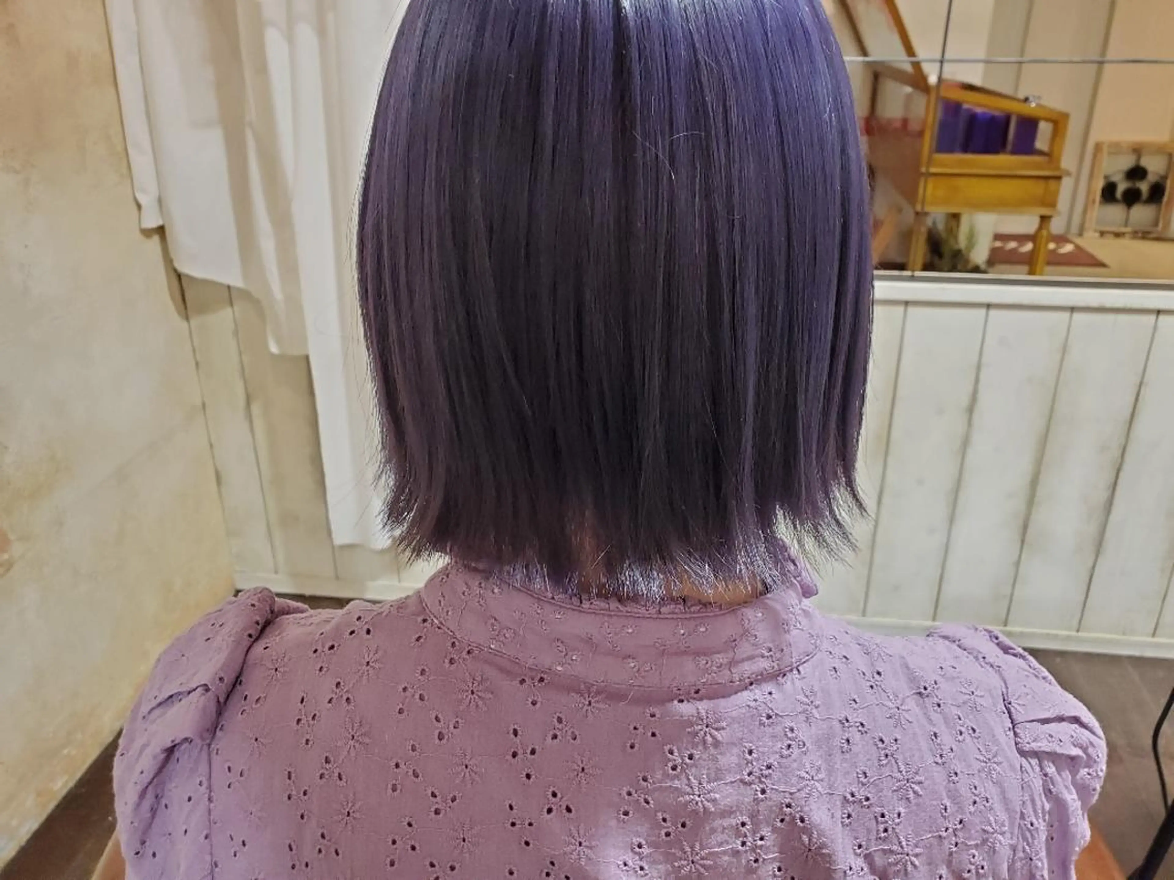 カラー ミディアム パ ルのヘアスタイル