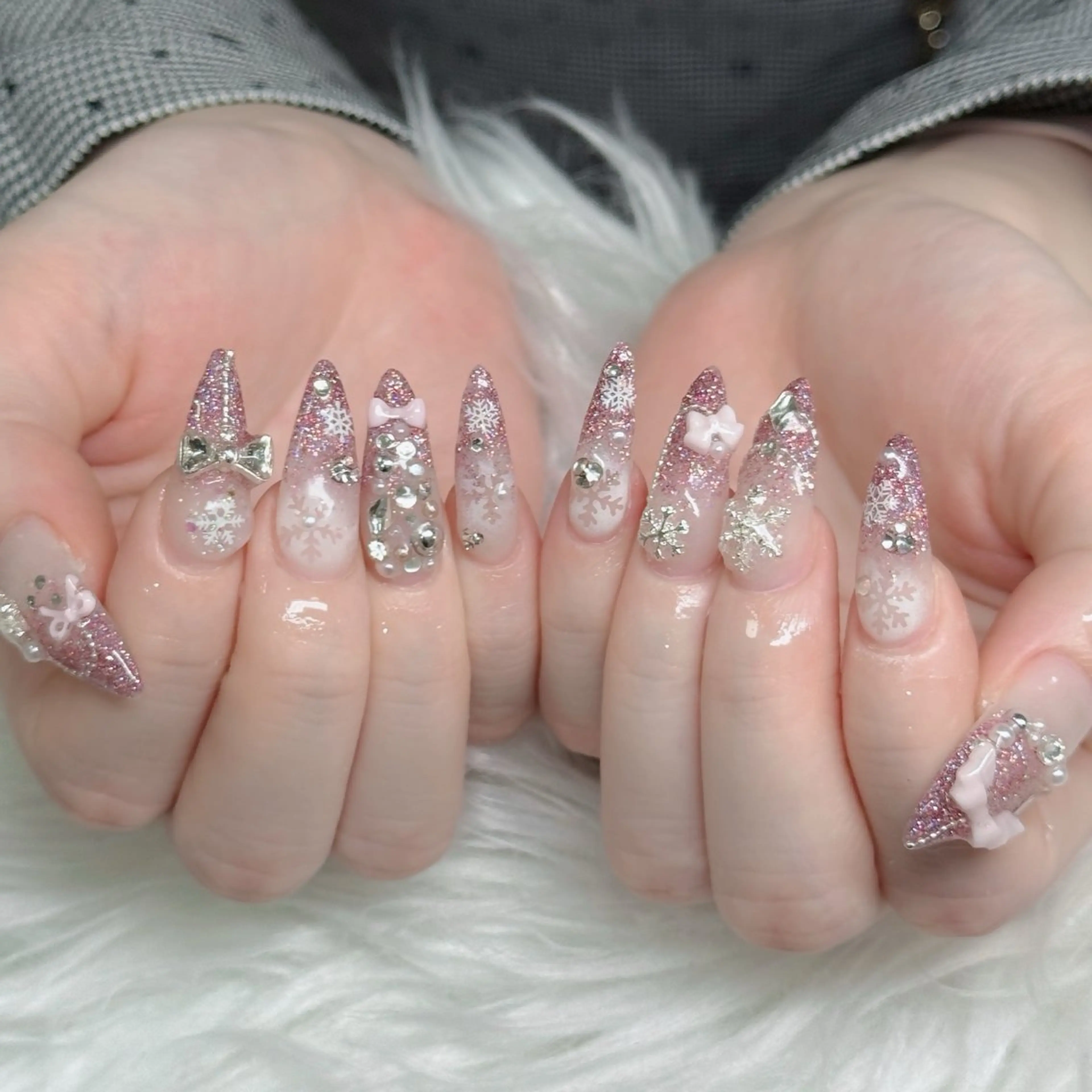 ネイル べっ甲ネイル チークネイル フラッシュネイル フラワーネイル フットネイル ハンドネイル Hani Nail Salonのネイルデザイン
