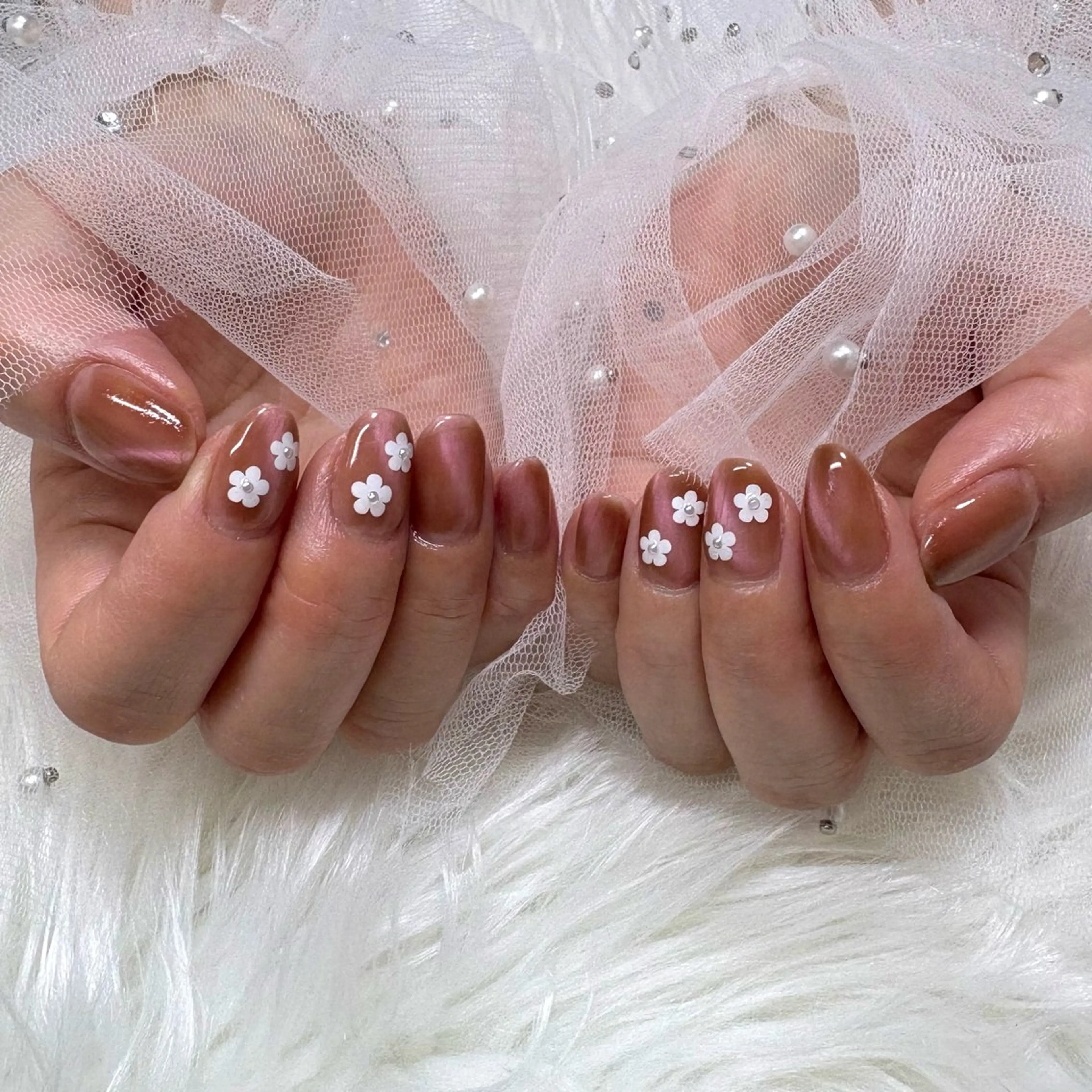 ネイル マグネットネイル ハンドネイル SHINE nail salonのネイルデザイン