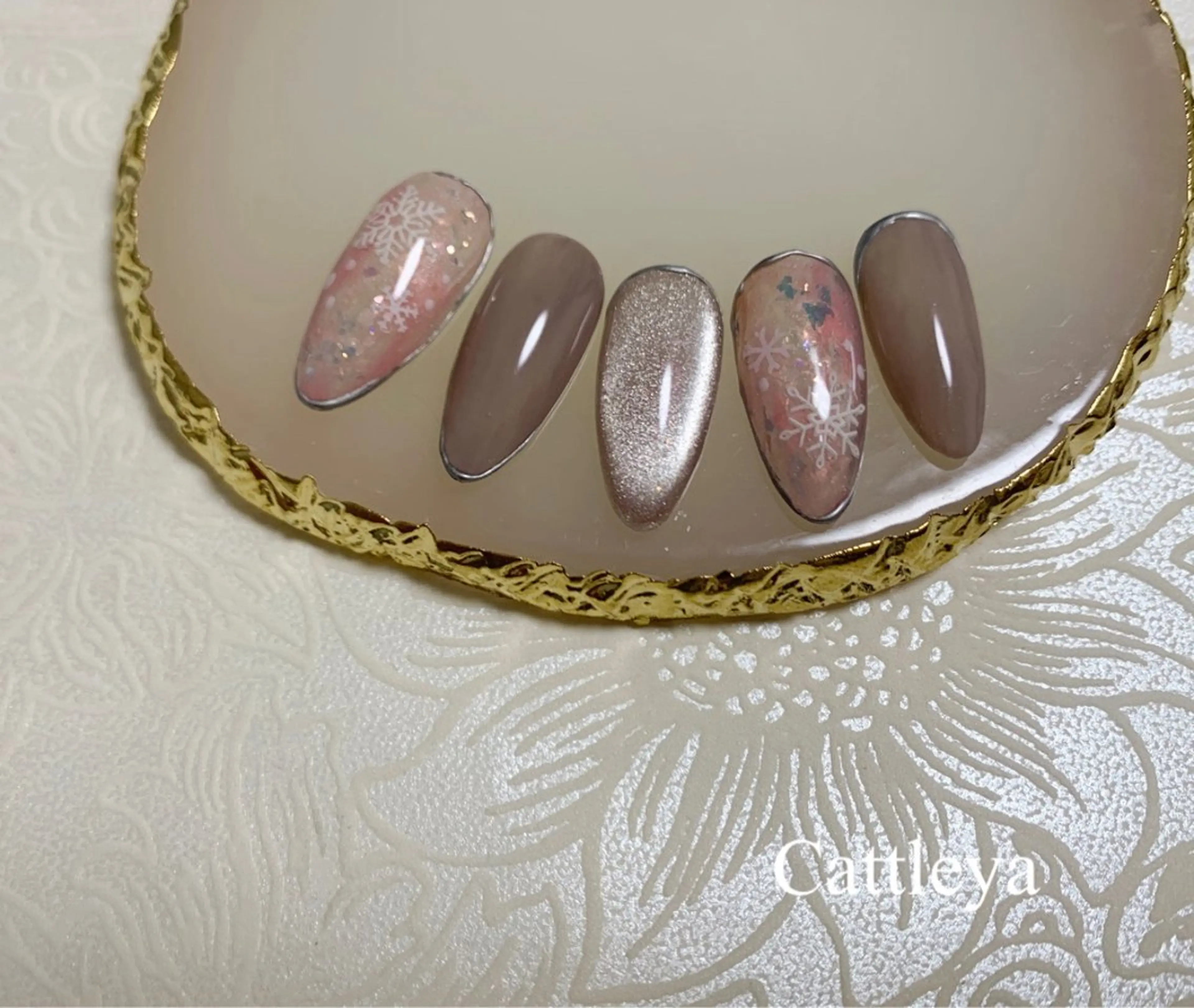 ネイル Cattleya カトレアのネイルデザイン