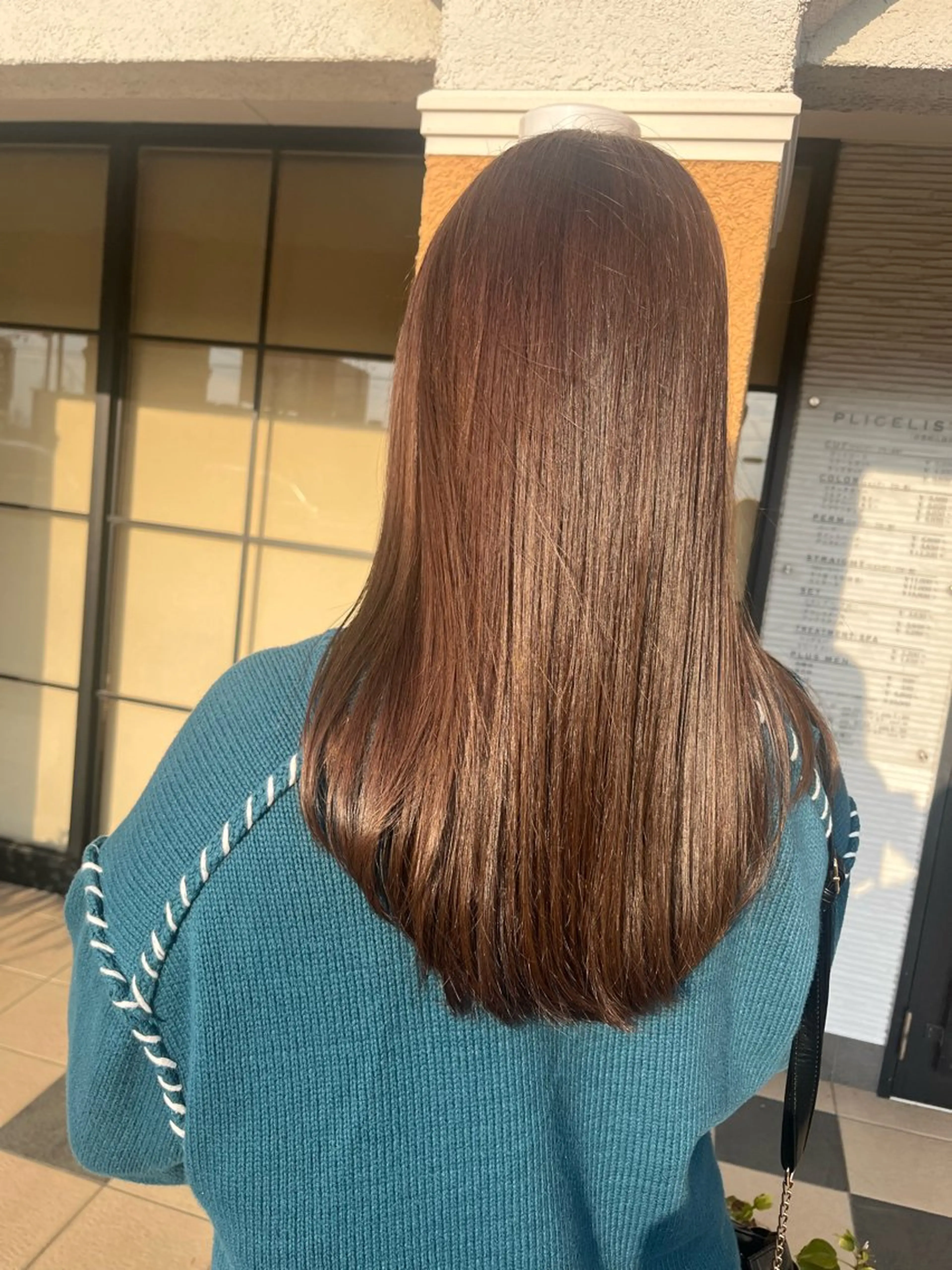 カット+カラー(ミディアム+550円・ロング+1100円)ファッションカラー/白髪染め/白髪ぼかし/脱白髪染めの写真