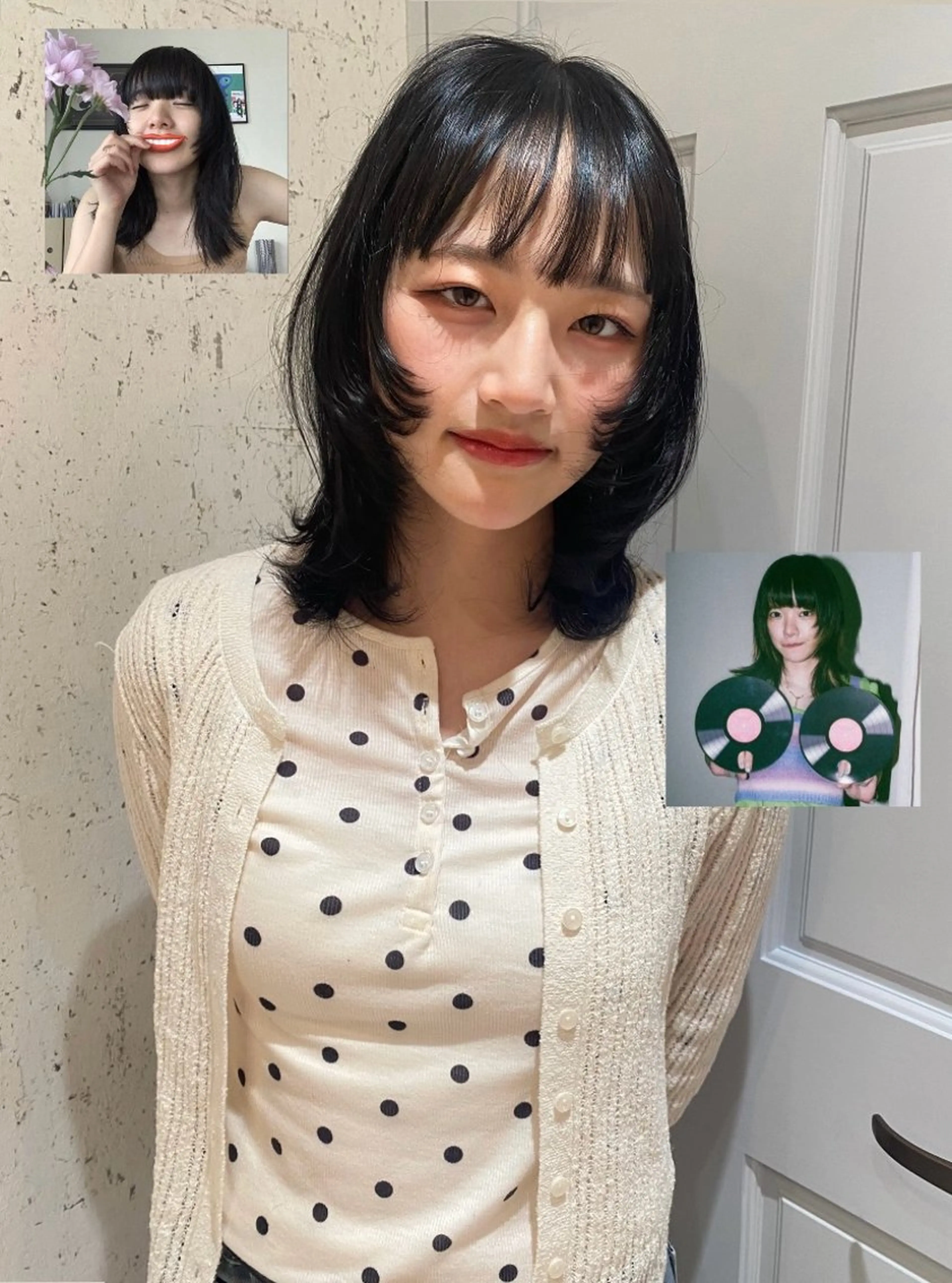 ミディアム カラー カット ヘアカラー ヘッドスパ mai / linoah˚✧のヘアスタイル