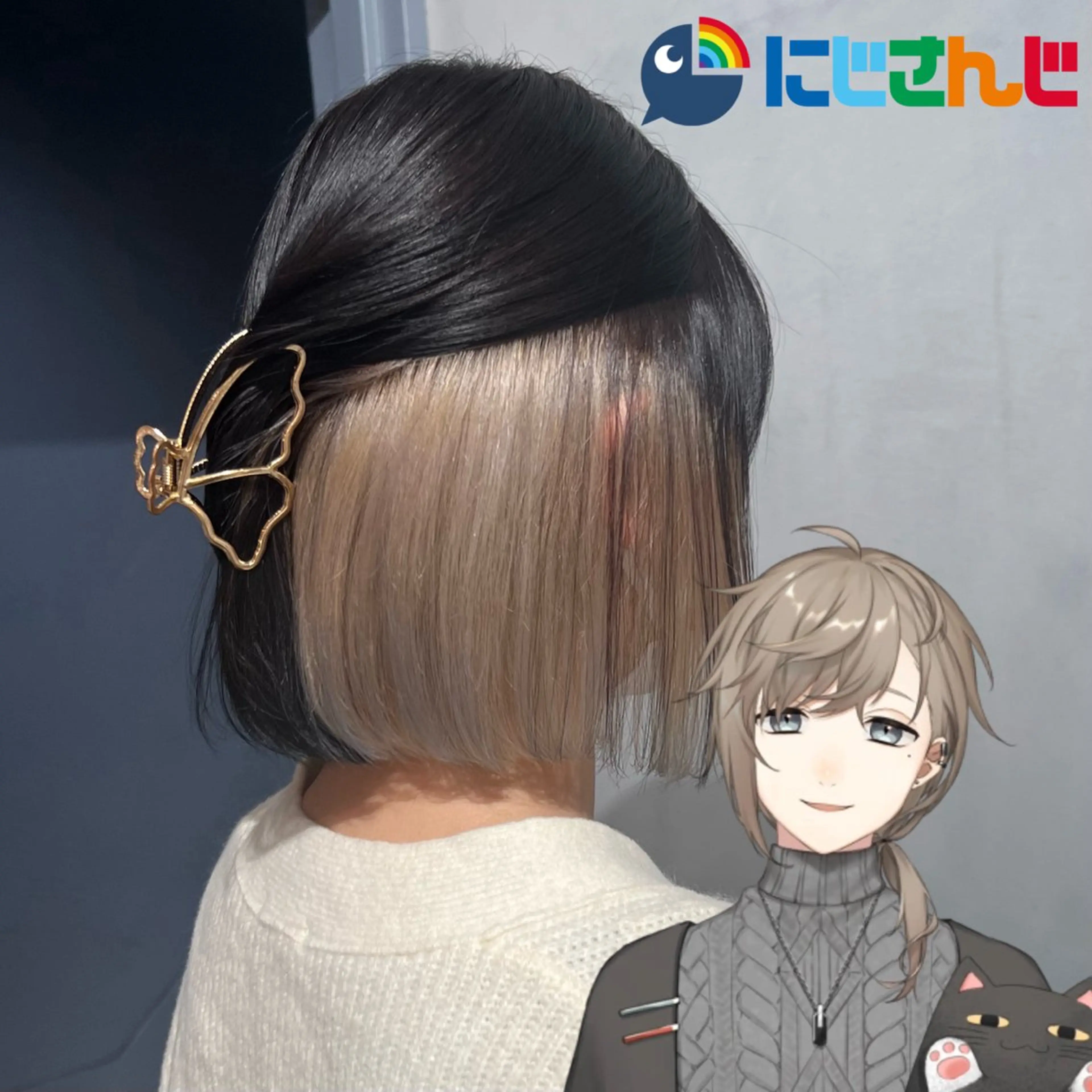 ショート カラー 🩶sayumi🩶 ボブ/美髪矯正/柏のヘアスタイル