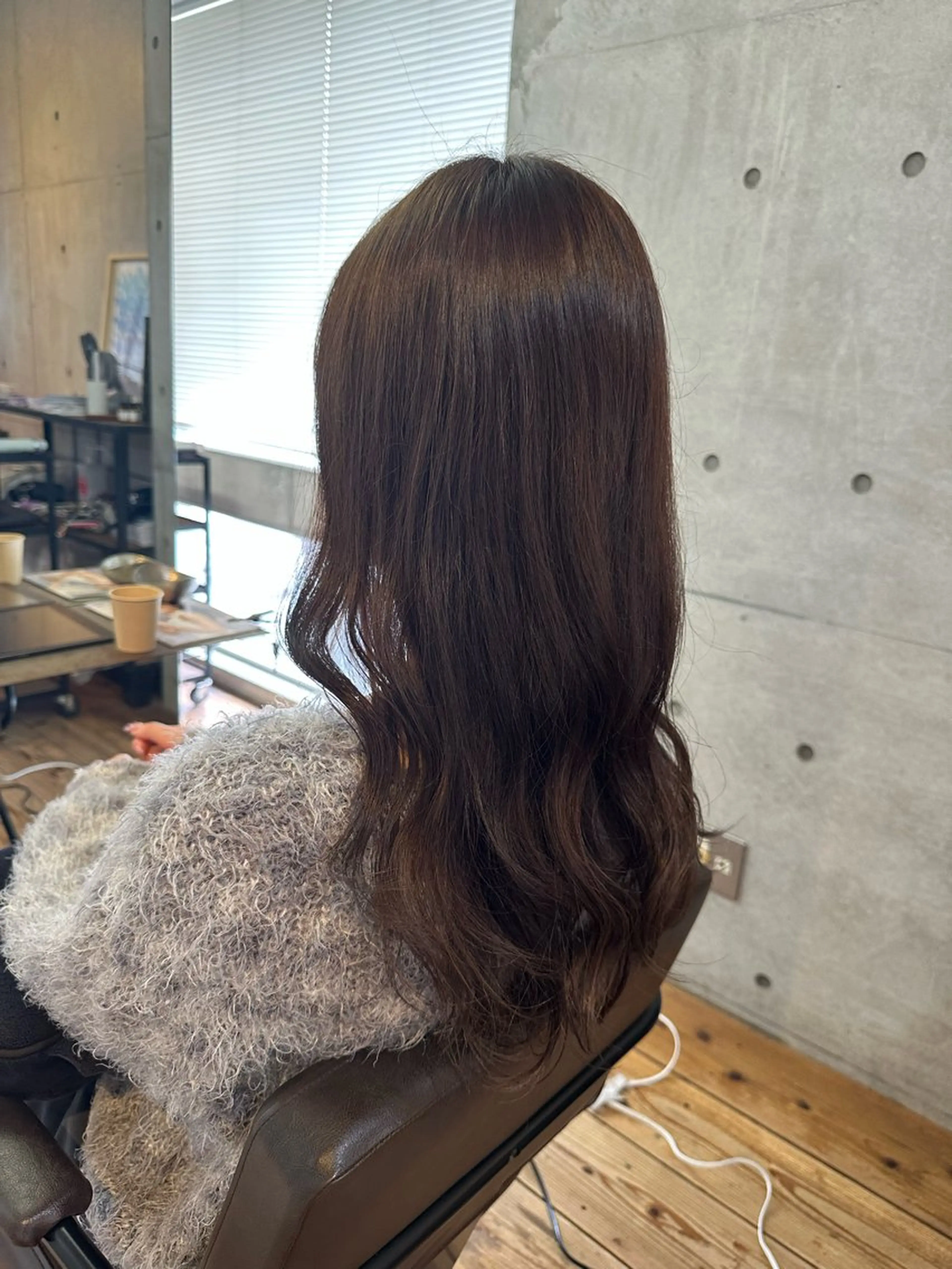 ロング ヘアカラー MISAKI ‎のヘアスタイル