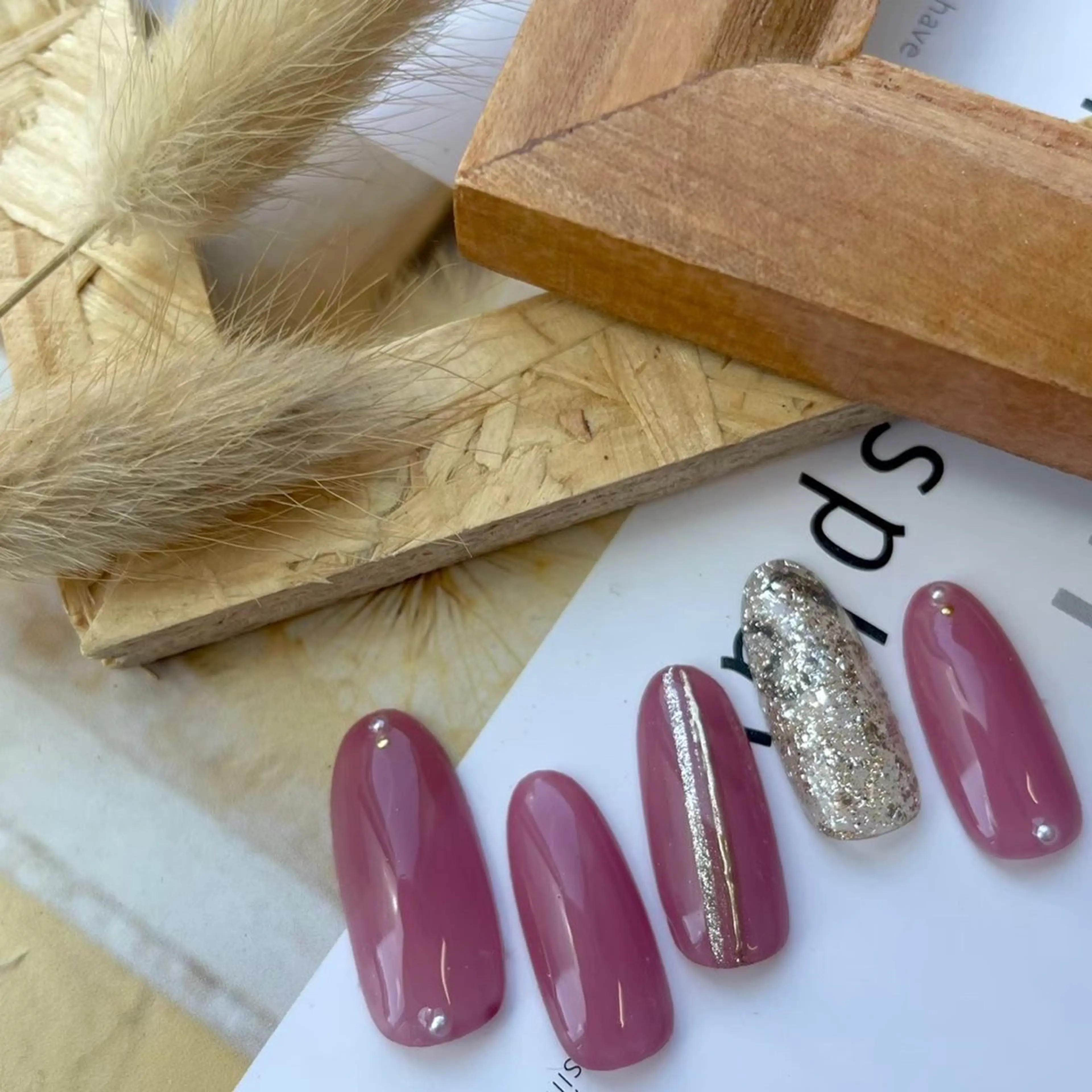 ネイル アートネイル ネイルチップ ⭐︎休業中の練習⭐︎ JNA認定講師髙橋のネイルデザイン