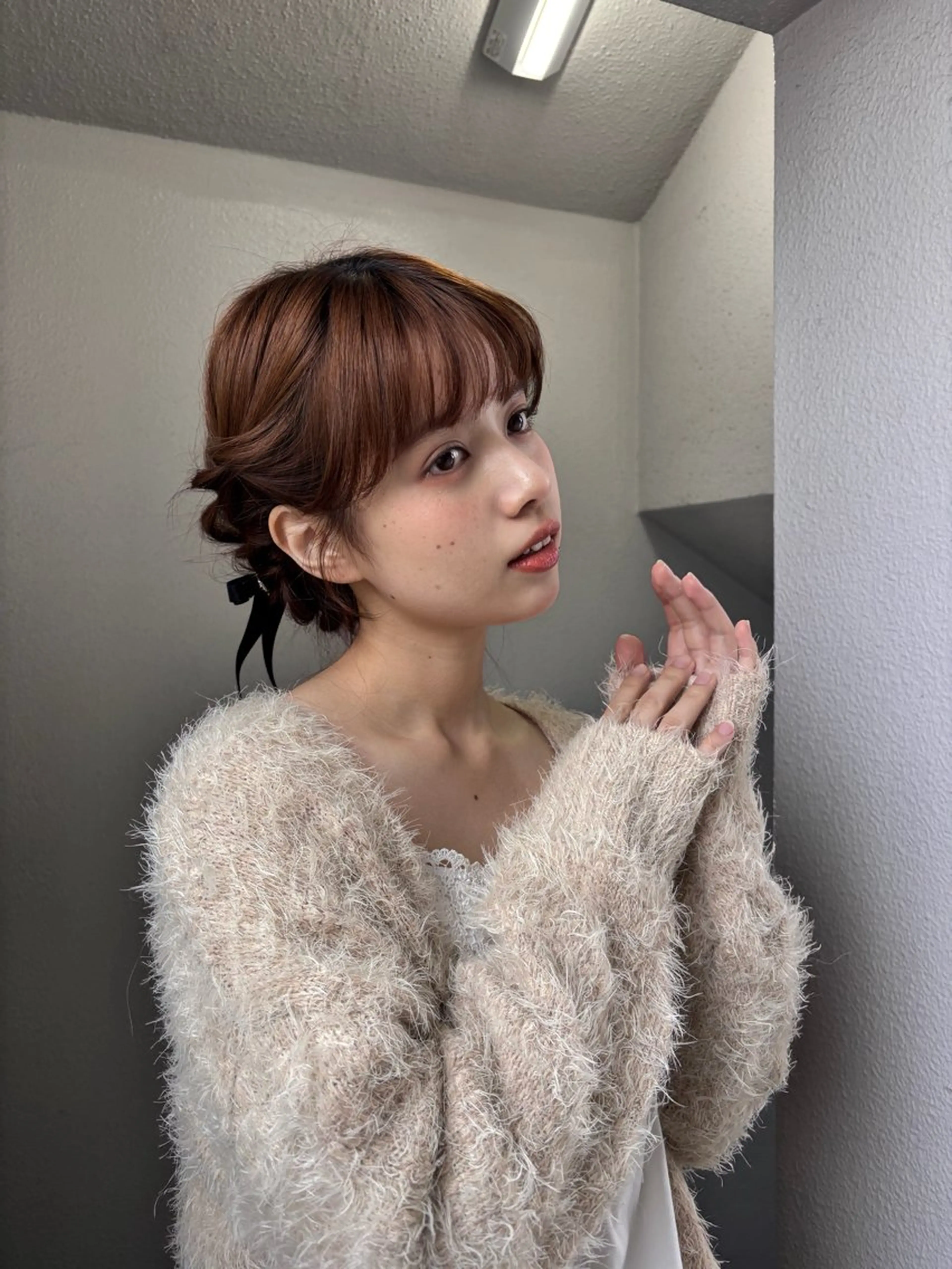 セミロング ヘアアレンジ kaze代官山 🪽kanameのヘアスタイル