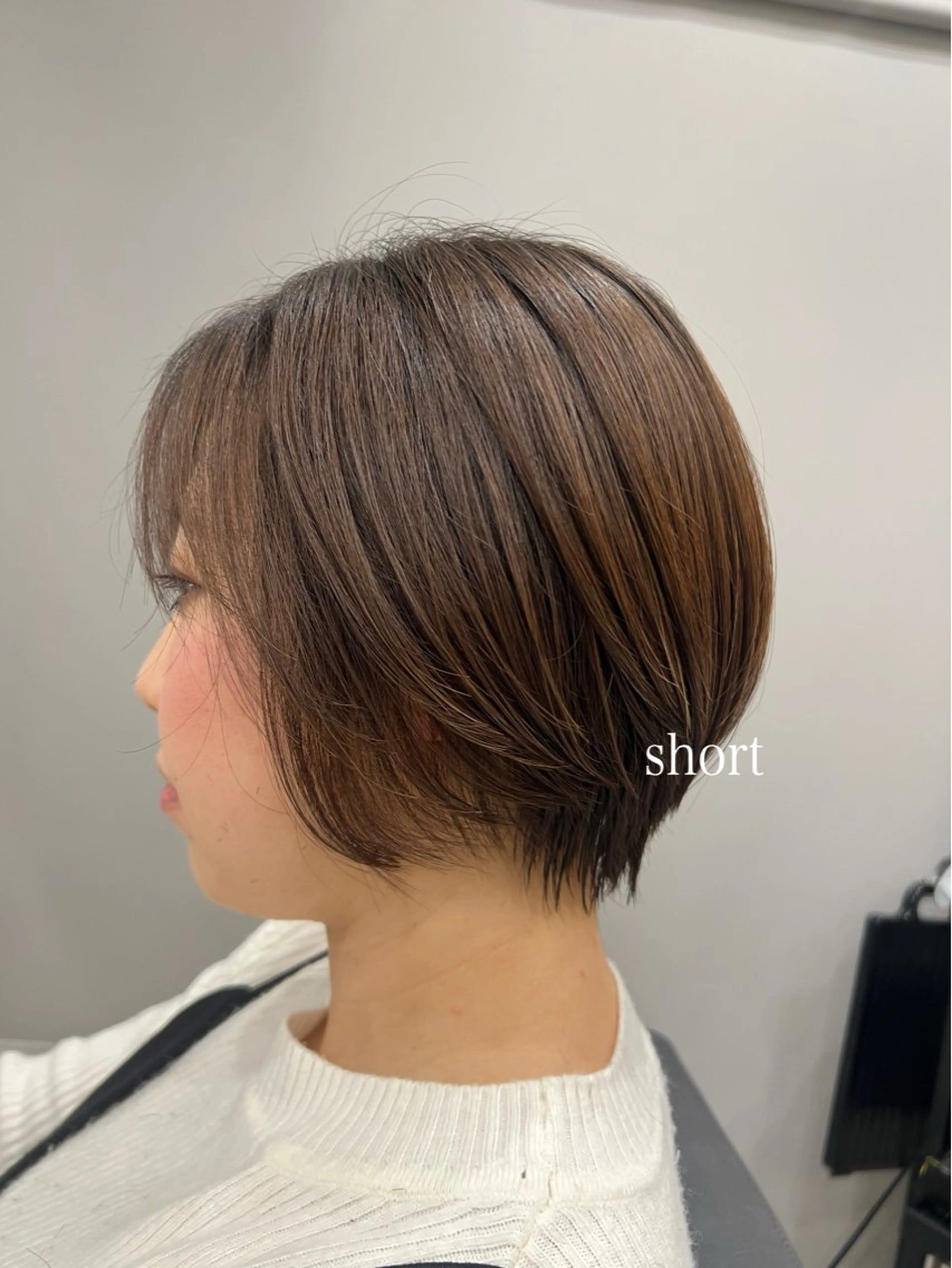 ショート 疋田 伽菜子のヘアスタイル