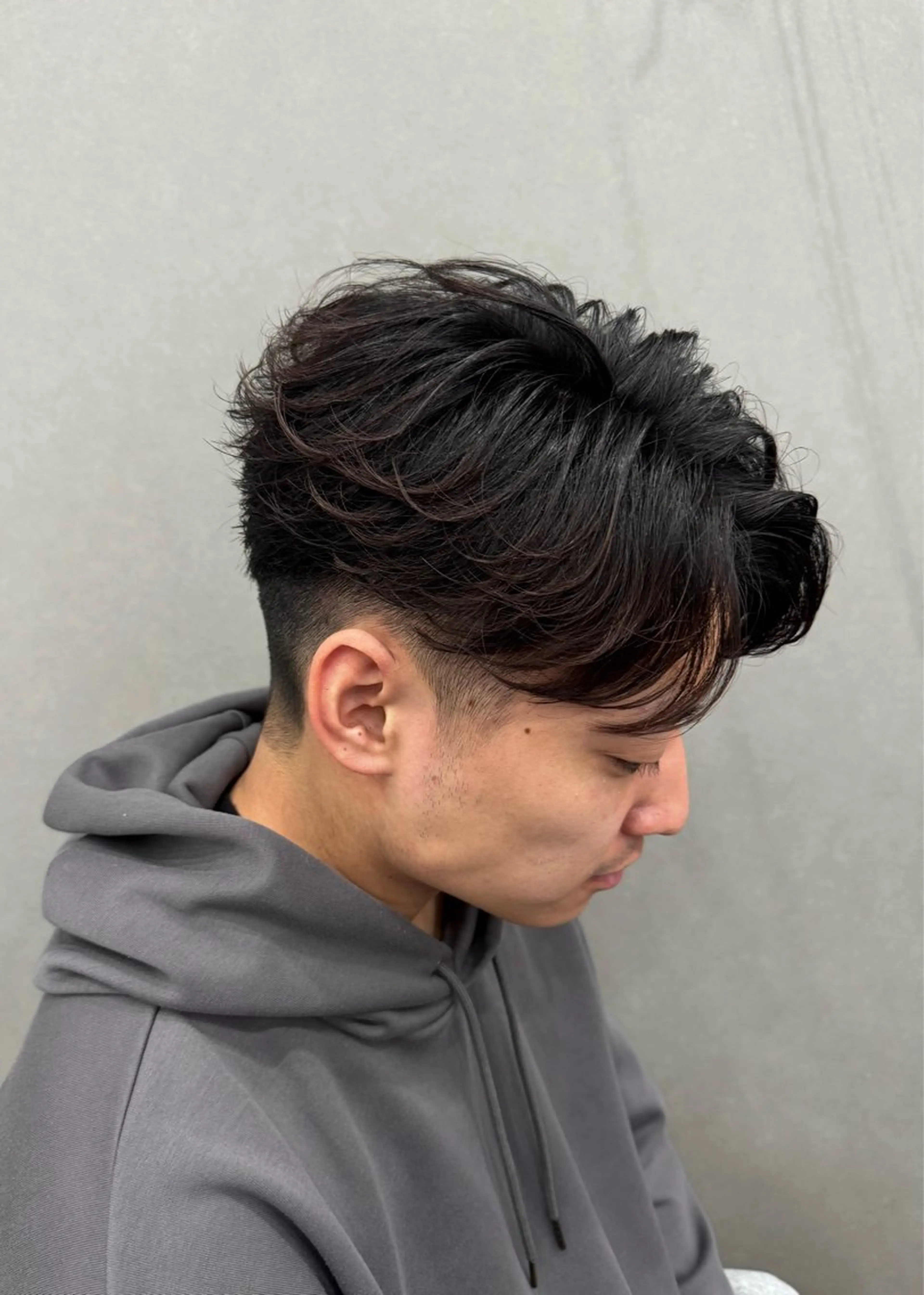 パーマ メンズ カット パーマ ＆tigre 佐藤秀太のヘアスタイル