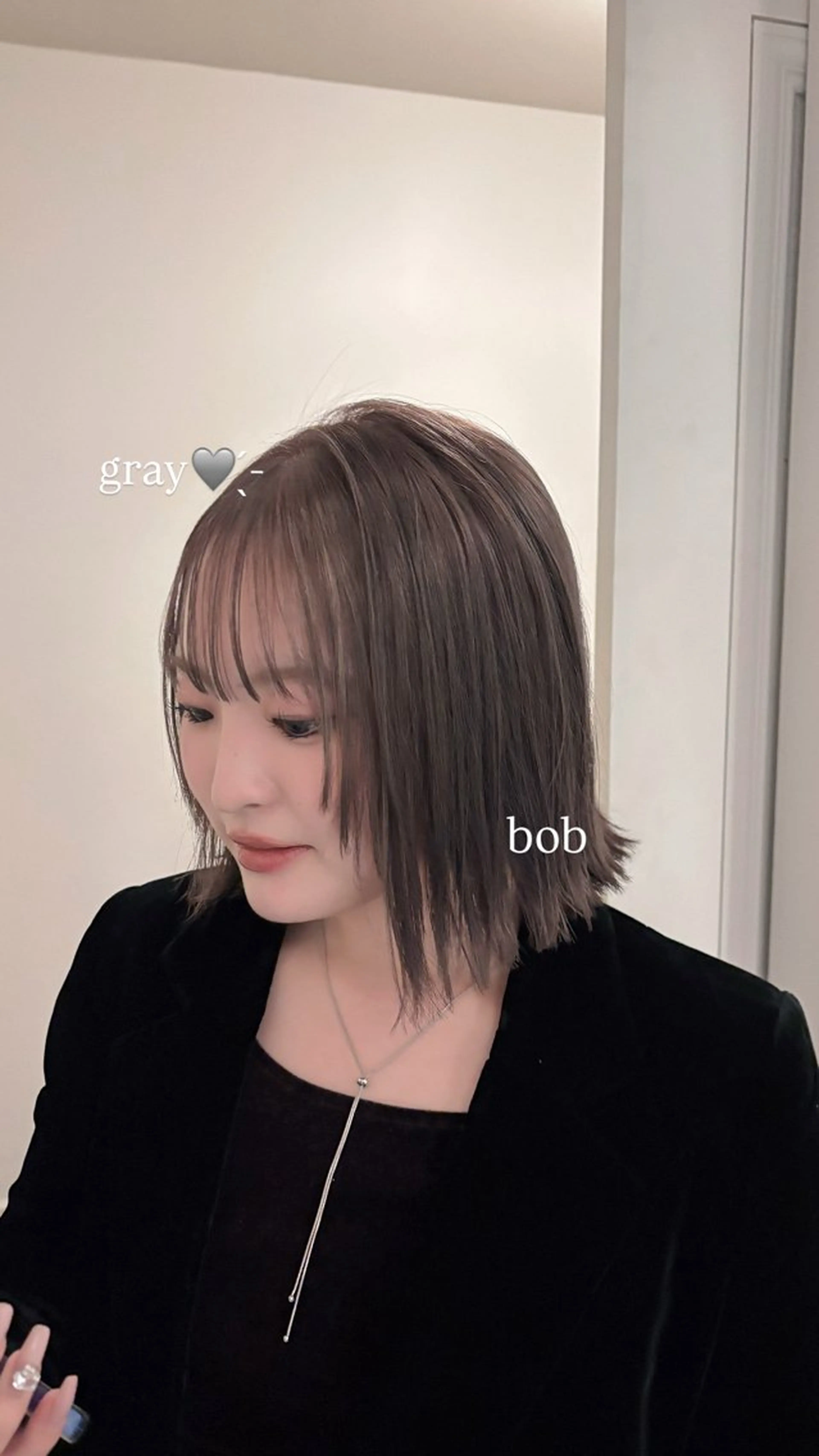 ショート ヘアカラー トリートメント 透明感カラー🎀 tasty/makoのヘアスタイル