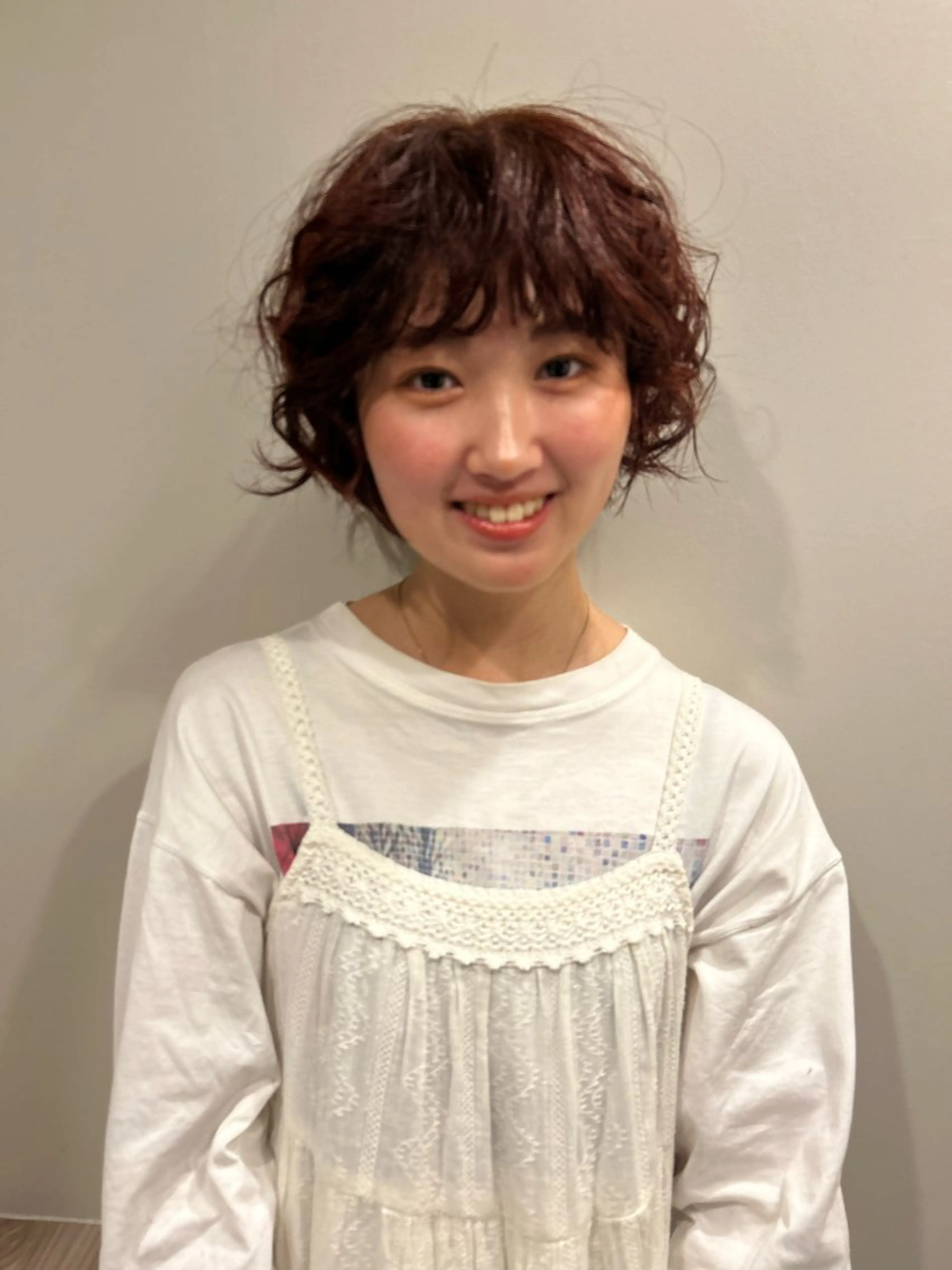 ショート メンズパーマ💈藤田 晃志のヘアスタイル