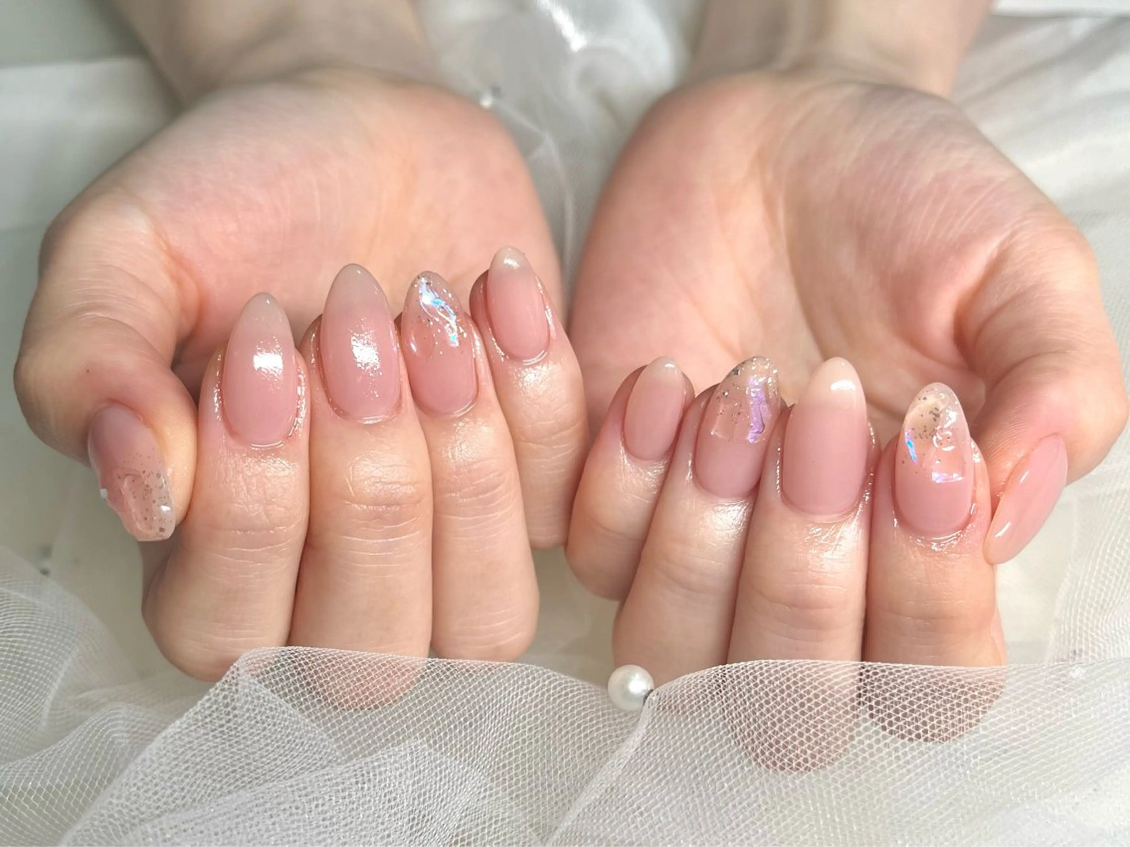 ネイル ハンドネイル joie ange rinna上本町のネイルデザイン