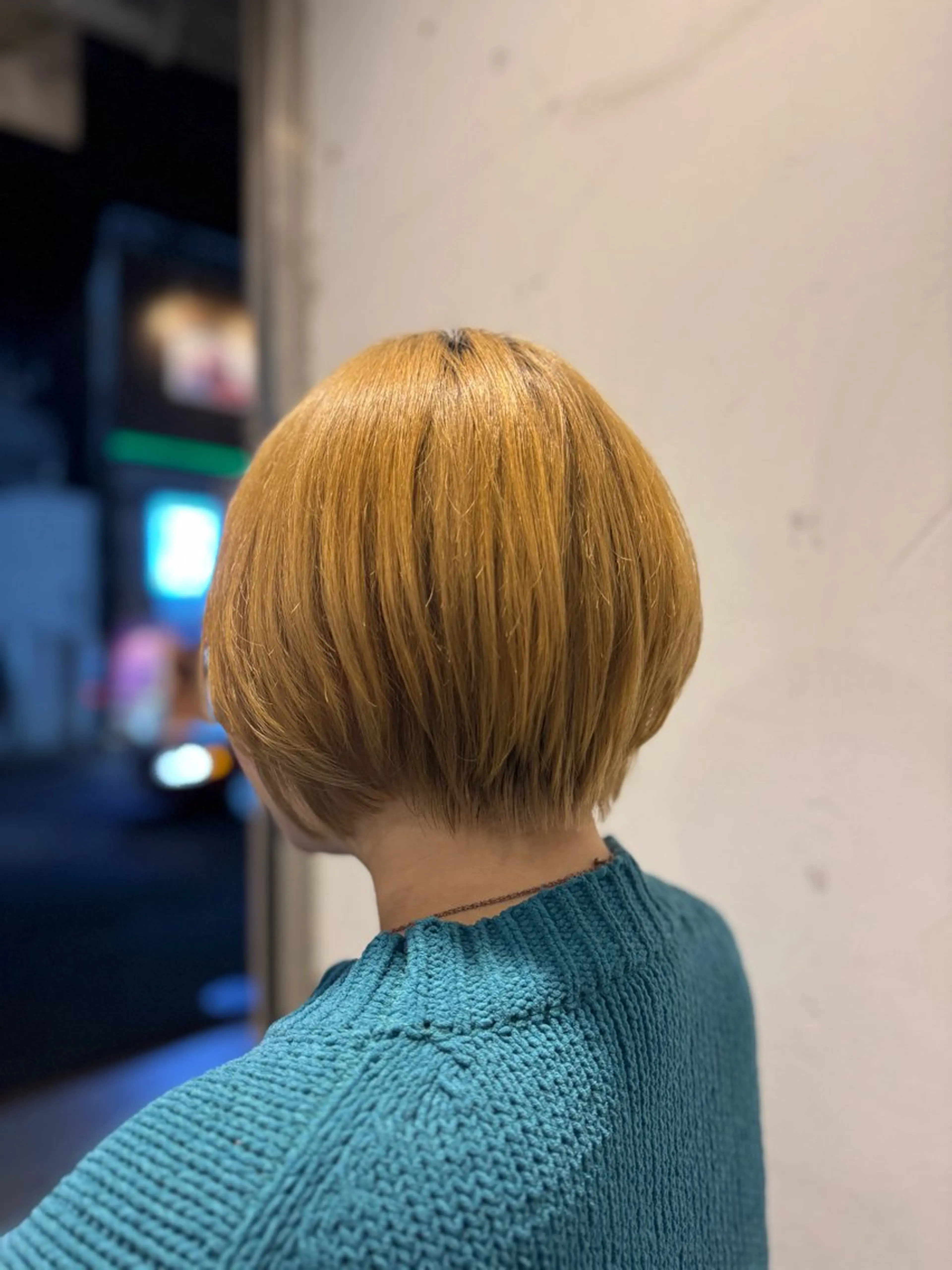 ショート くすみ あやなのヘアスタイル