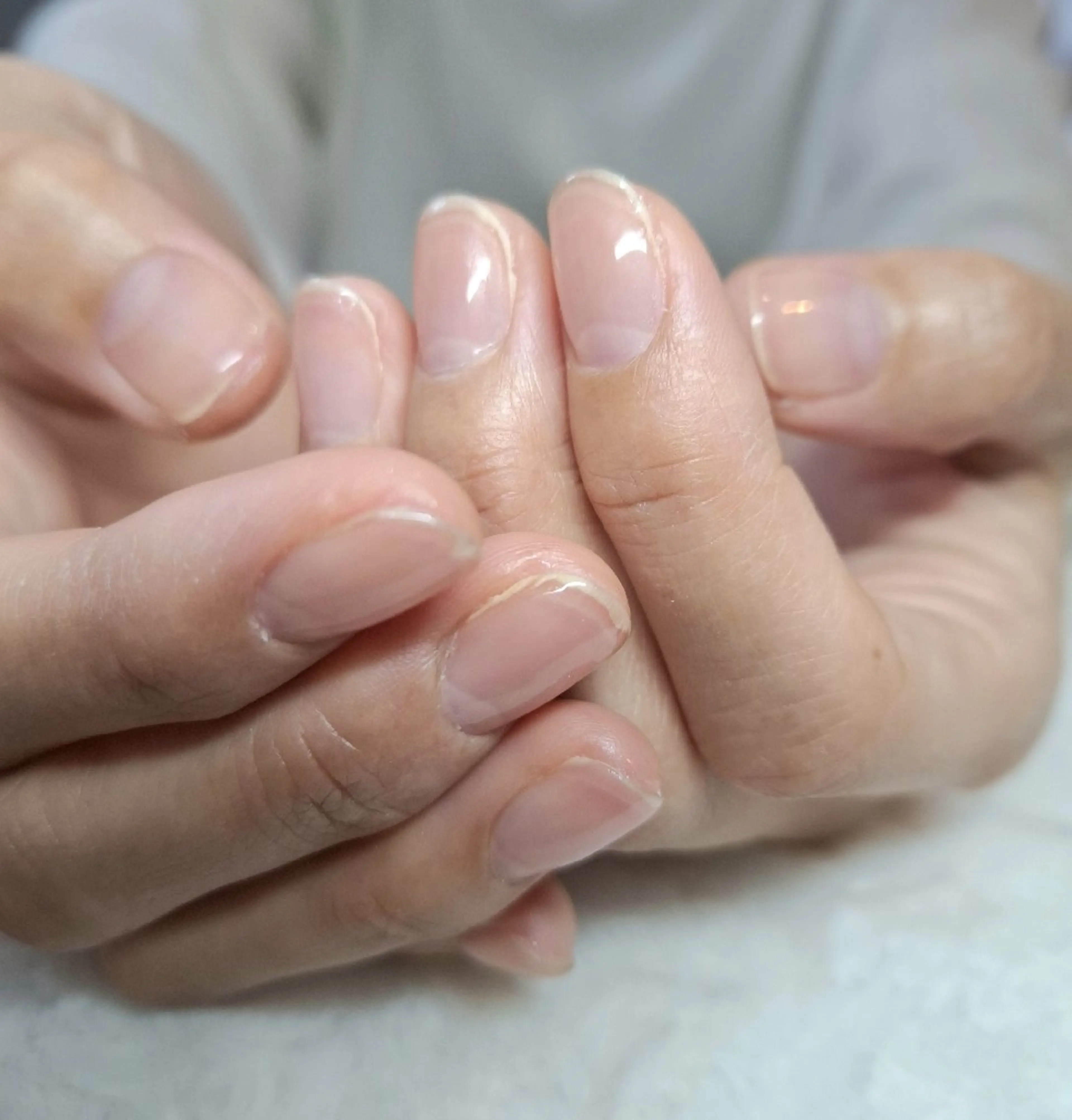 ネイル クリアネイル ジェルネイル ハンドネイル 岡林 えりのネイルデザイン