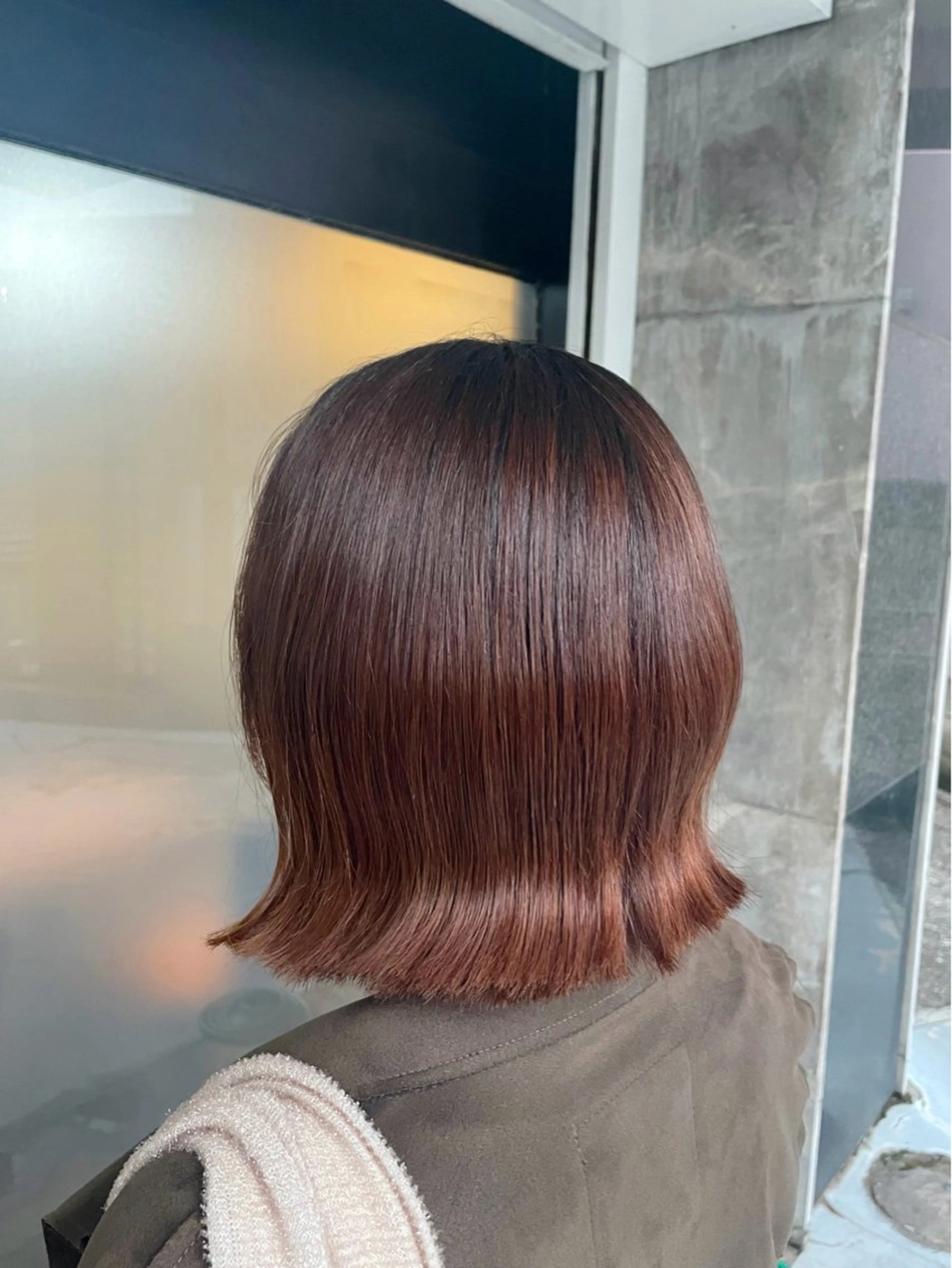 ミディアム ボブ 似合わせカット｡:* nanaka🌦️のヘアスタイル