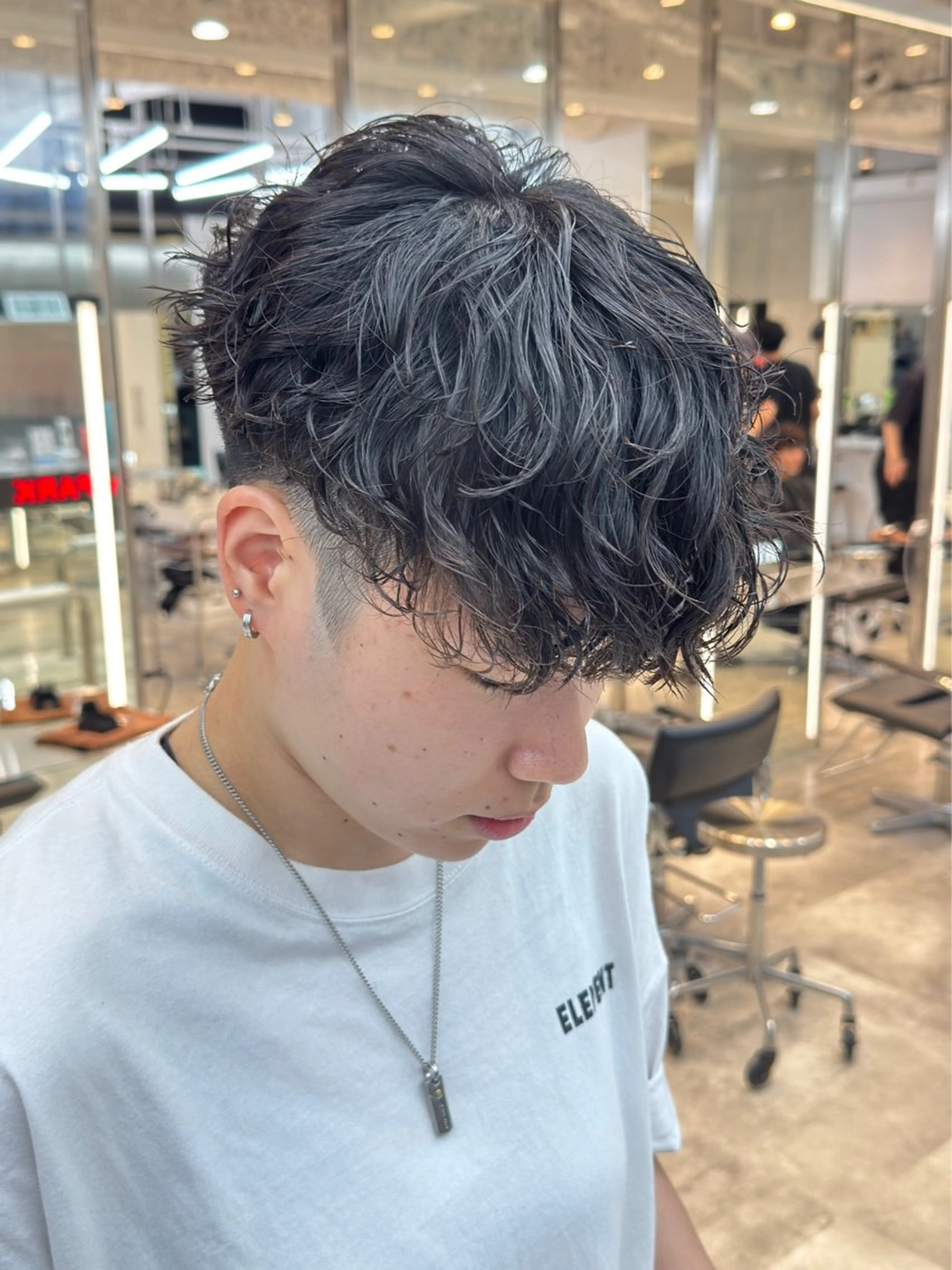 ショート パーマ カット パーマ fifth 児玉達哉 当日予約🙆のヘアスタイル