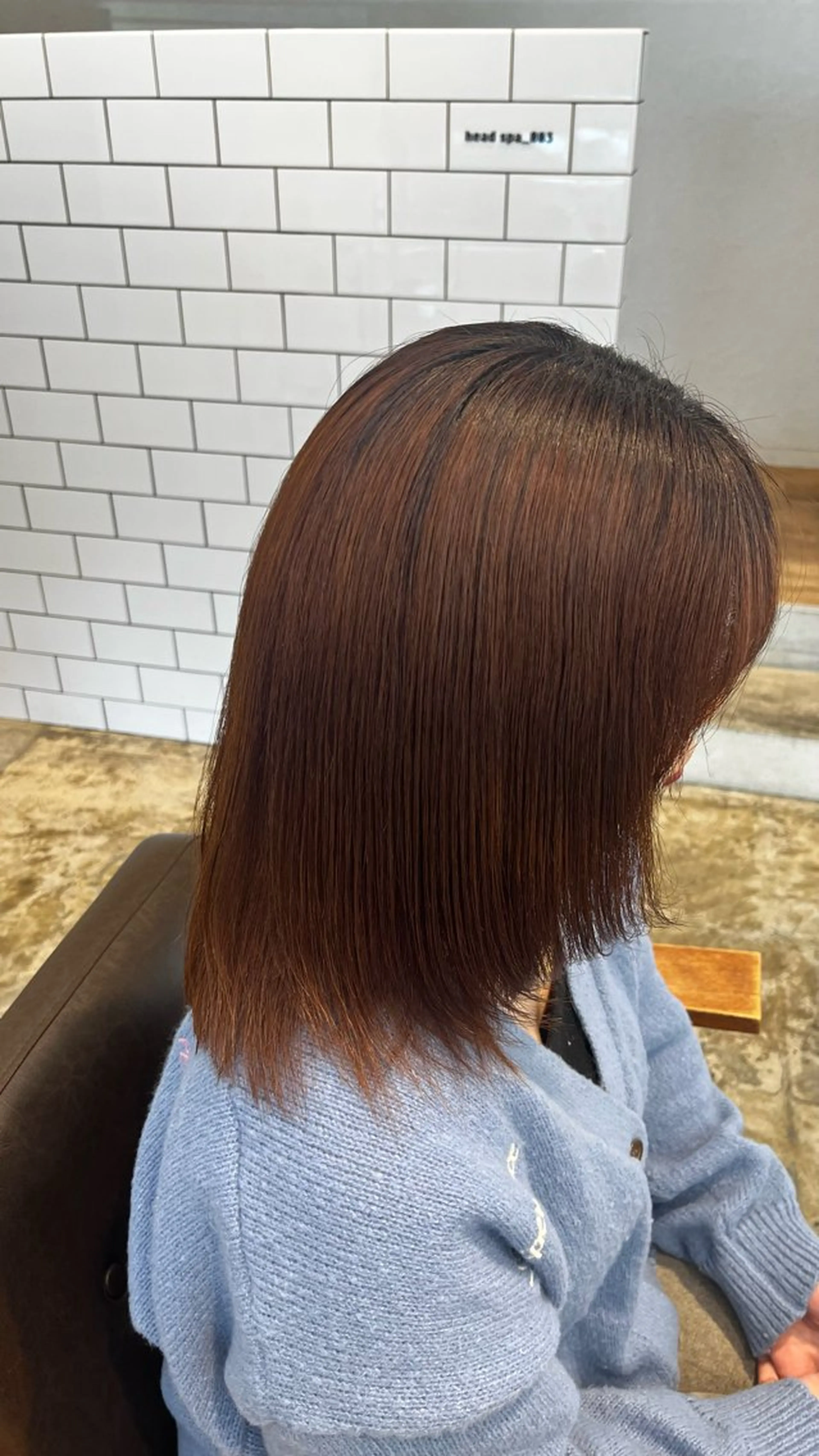 ショート パーマ 坂下 かのんのヘアスタイル