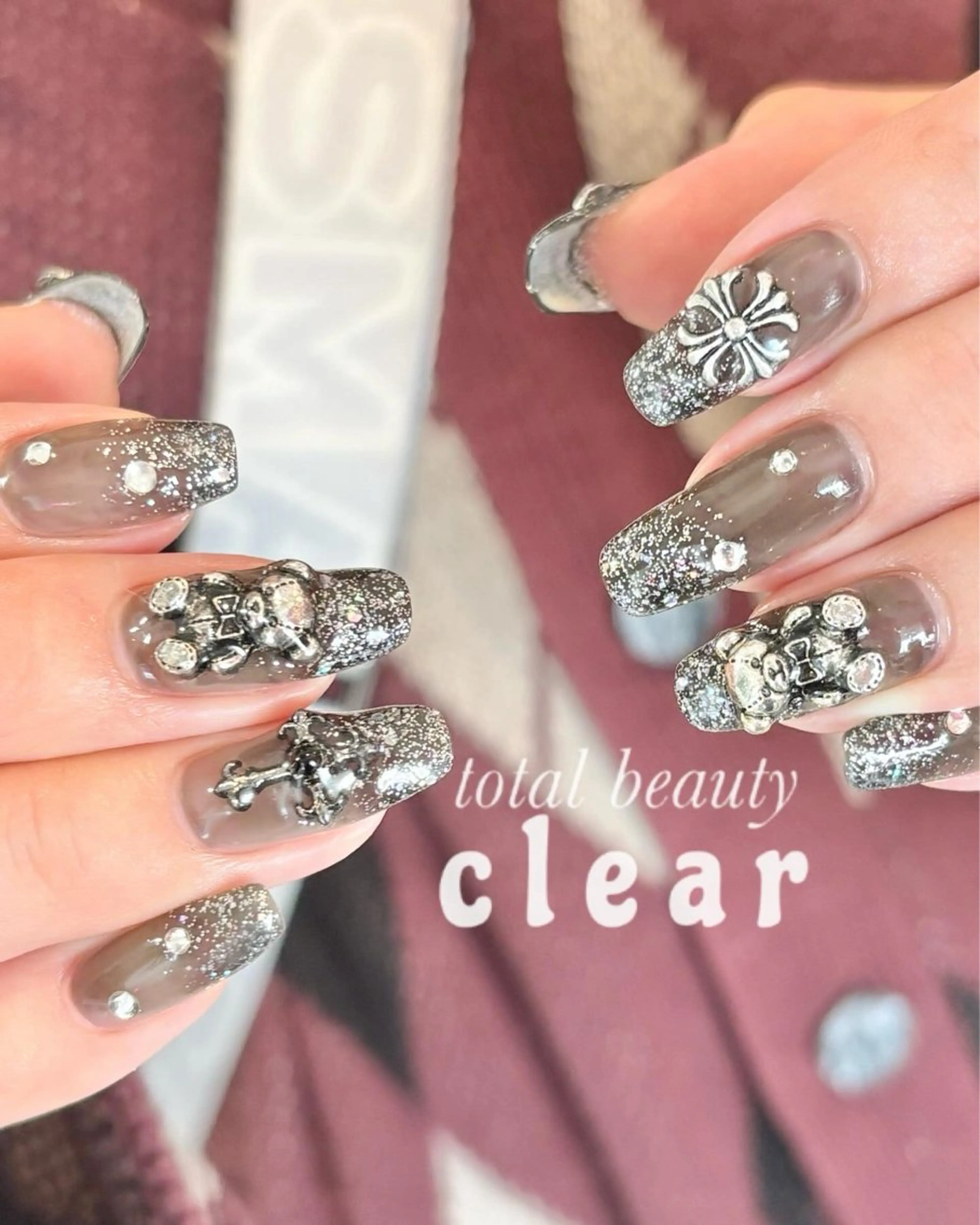 ネイル ハンドネイル clear yayoiのネイルデザイン