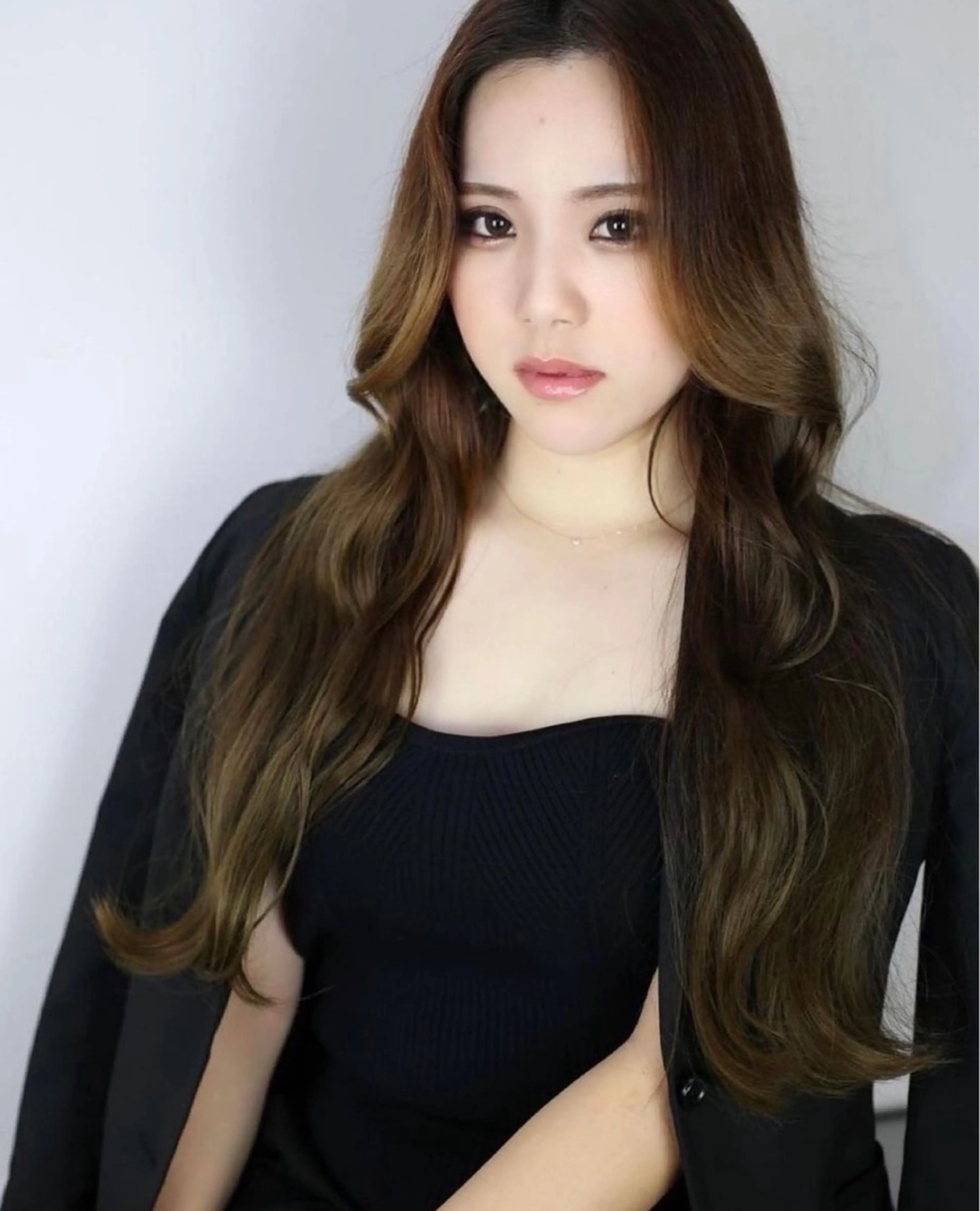 ロング ヘアアレンジ ヘアセット 韓国ヘア 🎀中川綾乃🎀のヘアスタイル