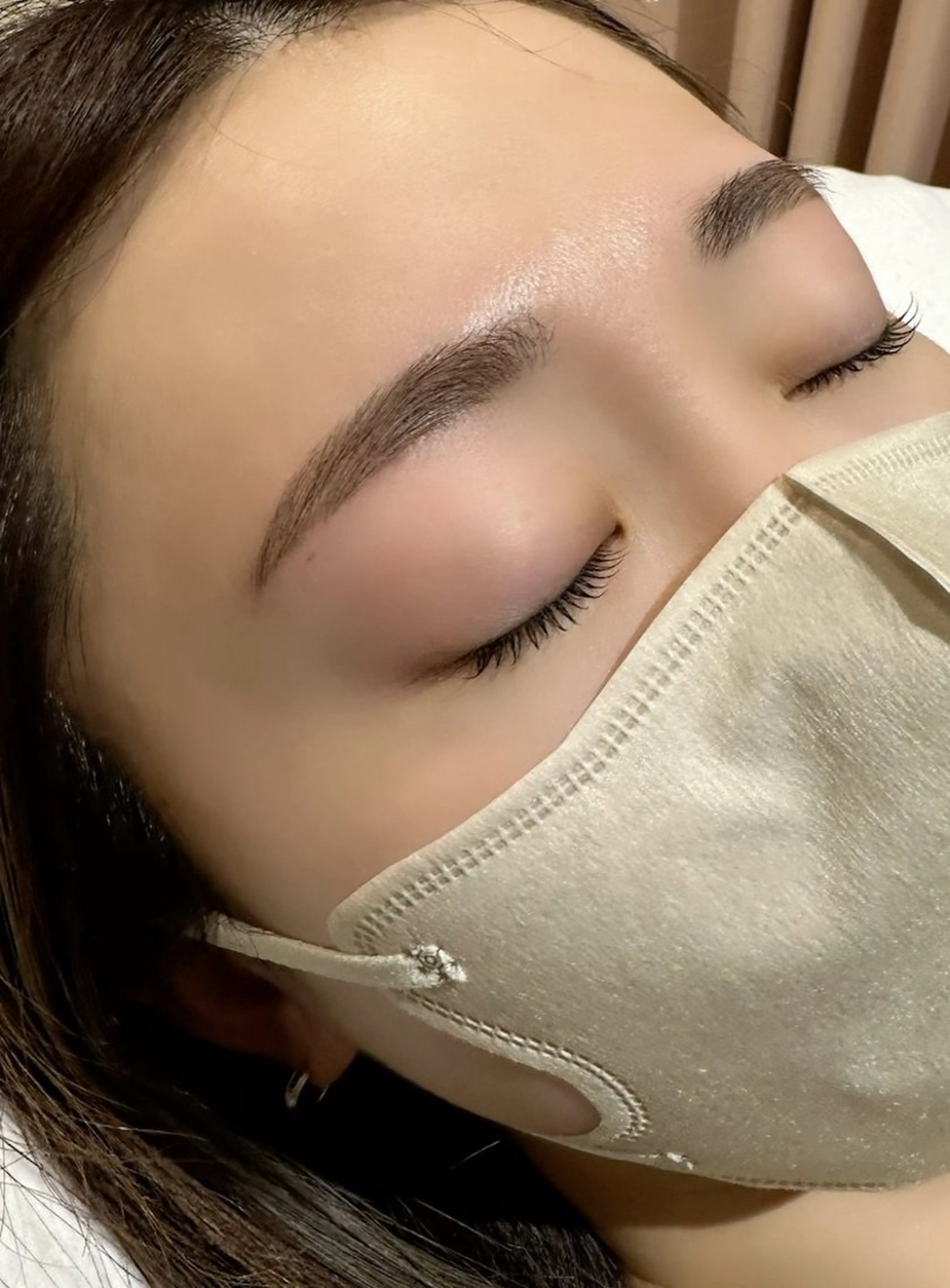 美眉スタイリングwax メイク付の写真