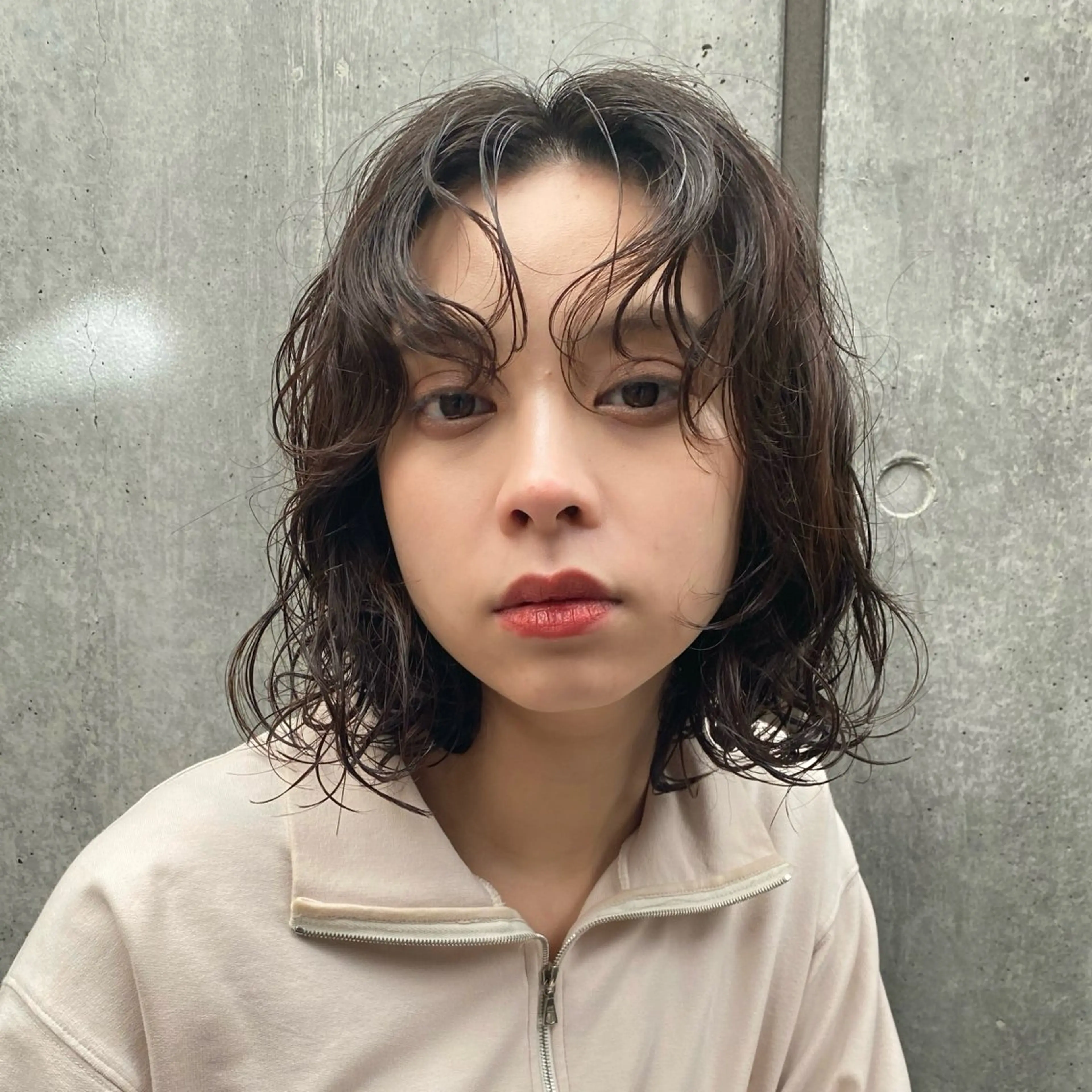 ミディアム カラー カット パーマ トリートメント RYOMA/ 似合わせ🎧🤍のヘアスタイル