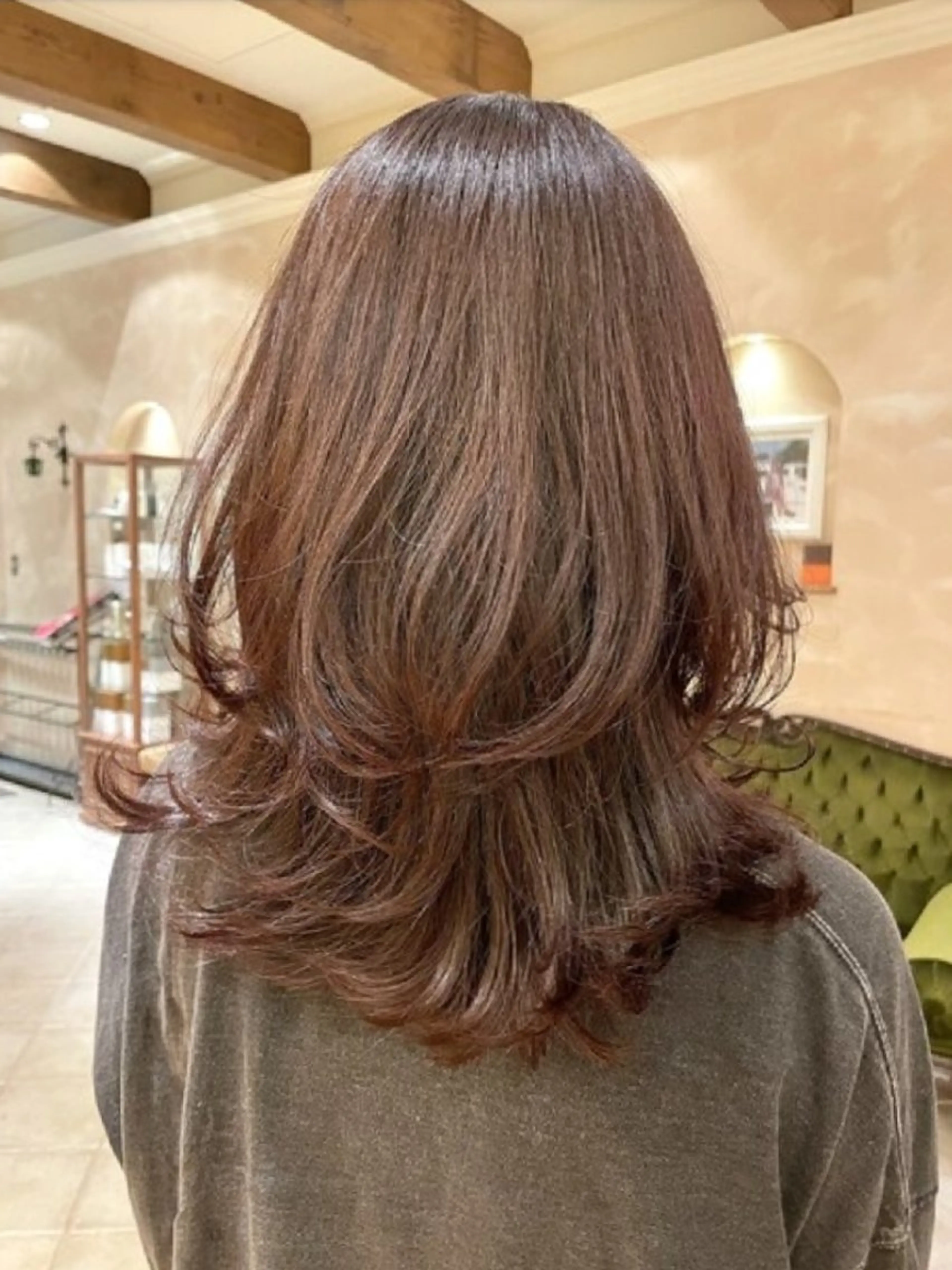 ロング 🍎オオバ アカリ🍎のヘアスタイル