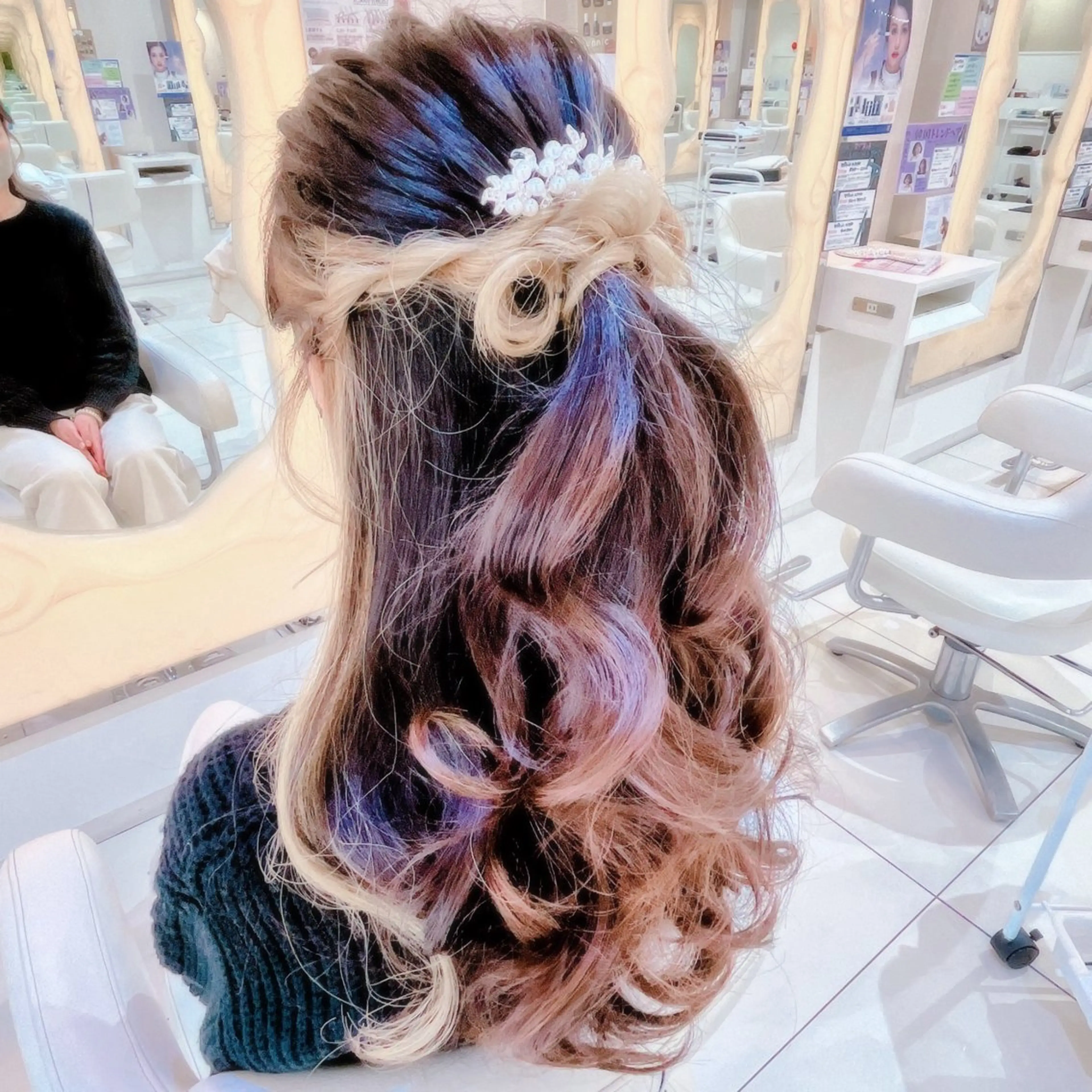 ロング ヘアアレンジ ヘアセット 東出 レイ🕊のヘアスタイル