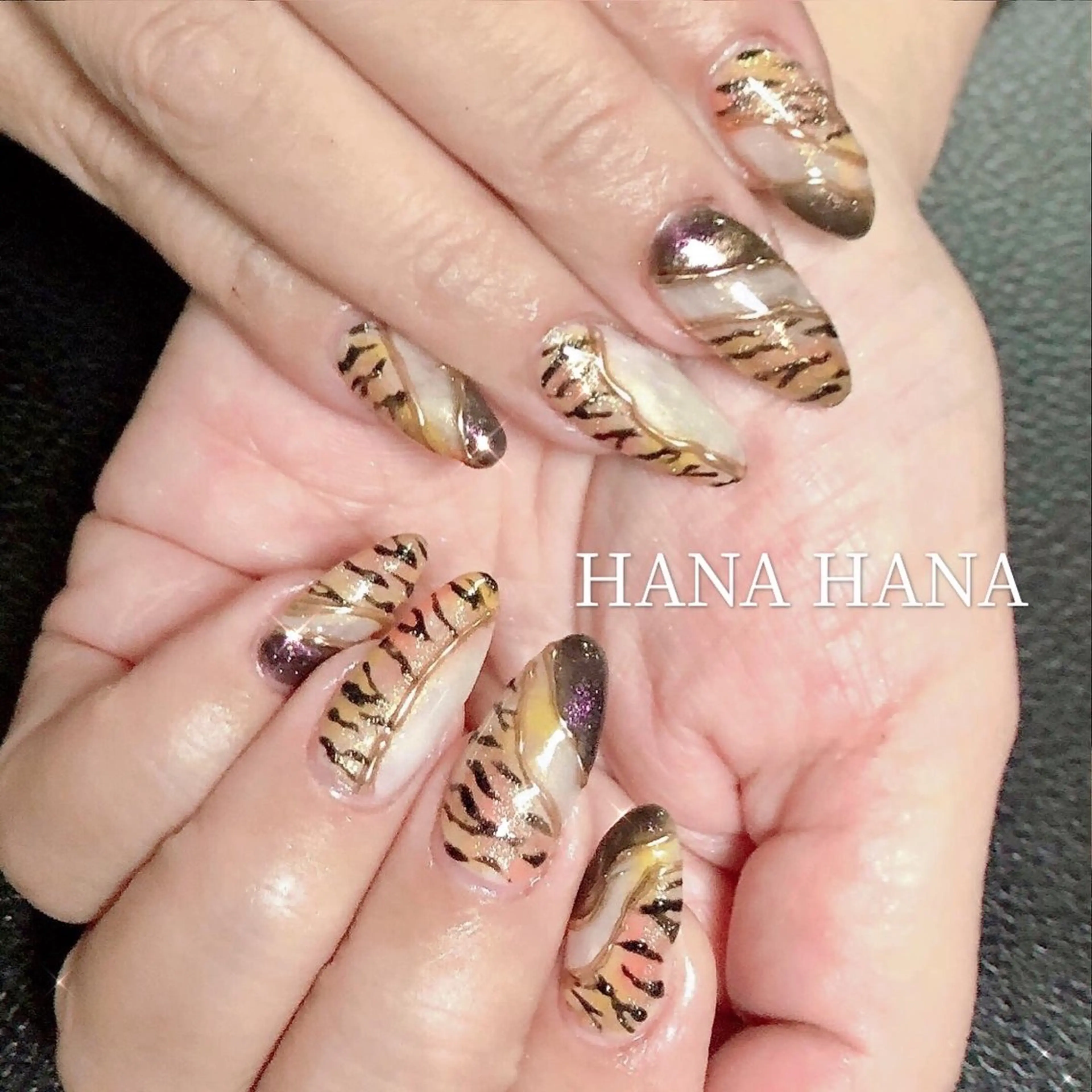 ネイル ジェルネイル HANAHANAのネイルデザイン