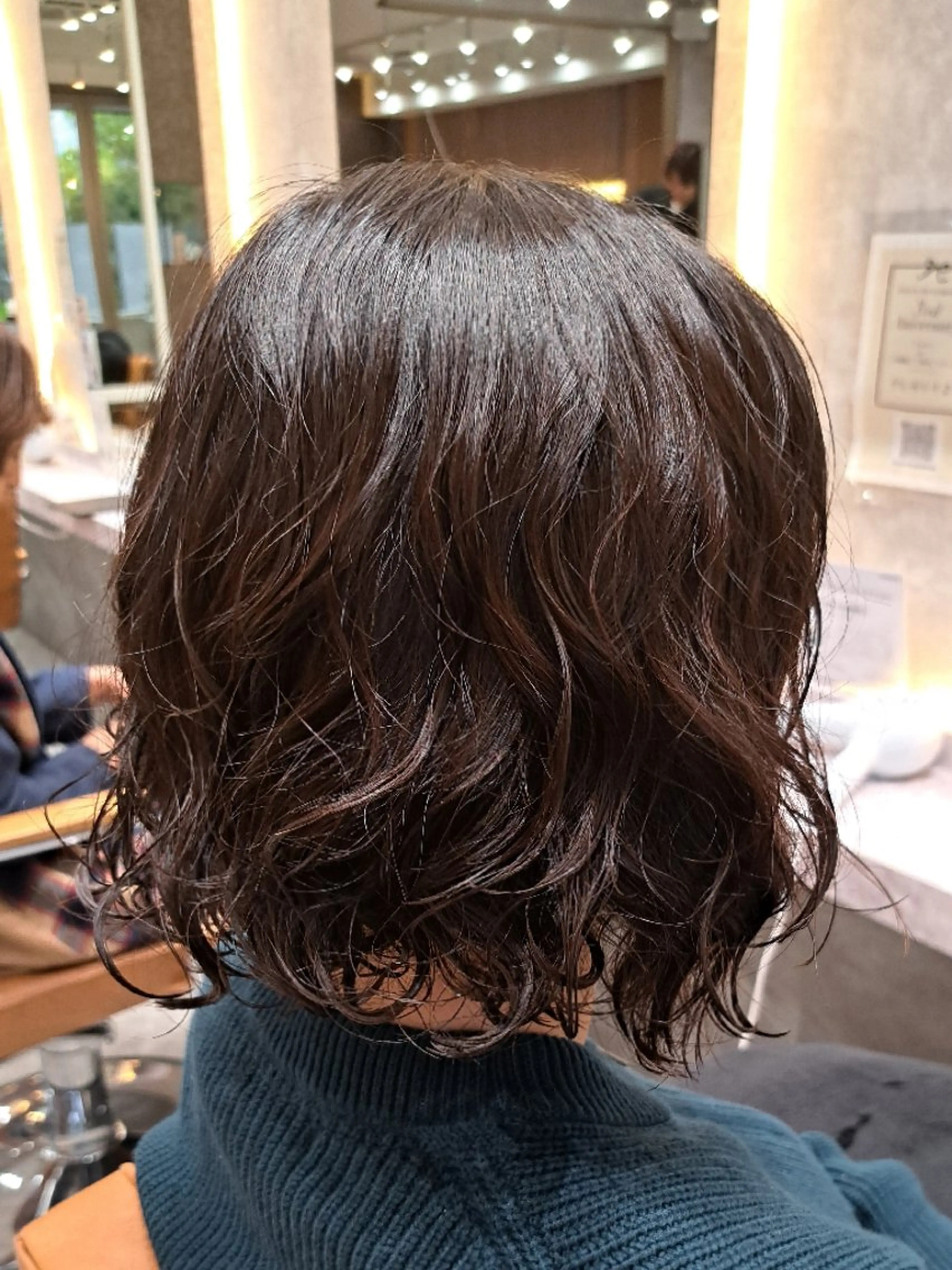 パーマ ボブ 関口 知佳のヘアスタイル