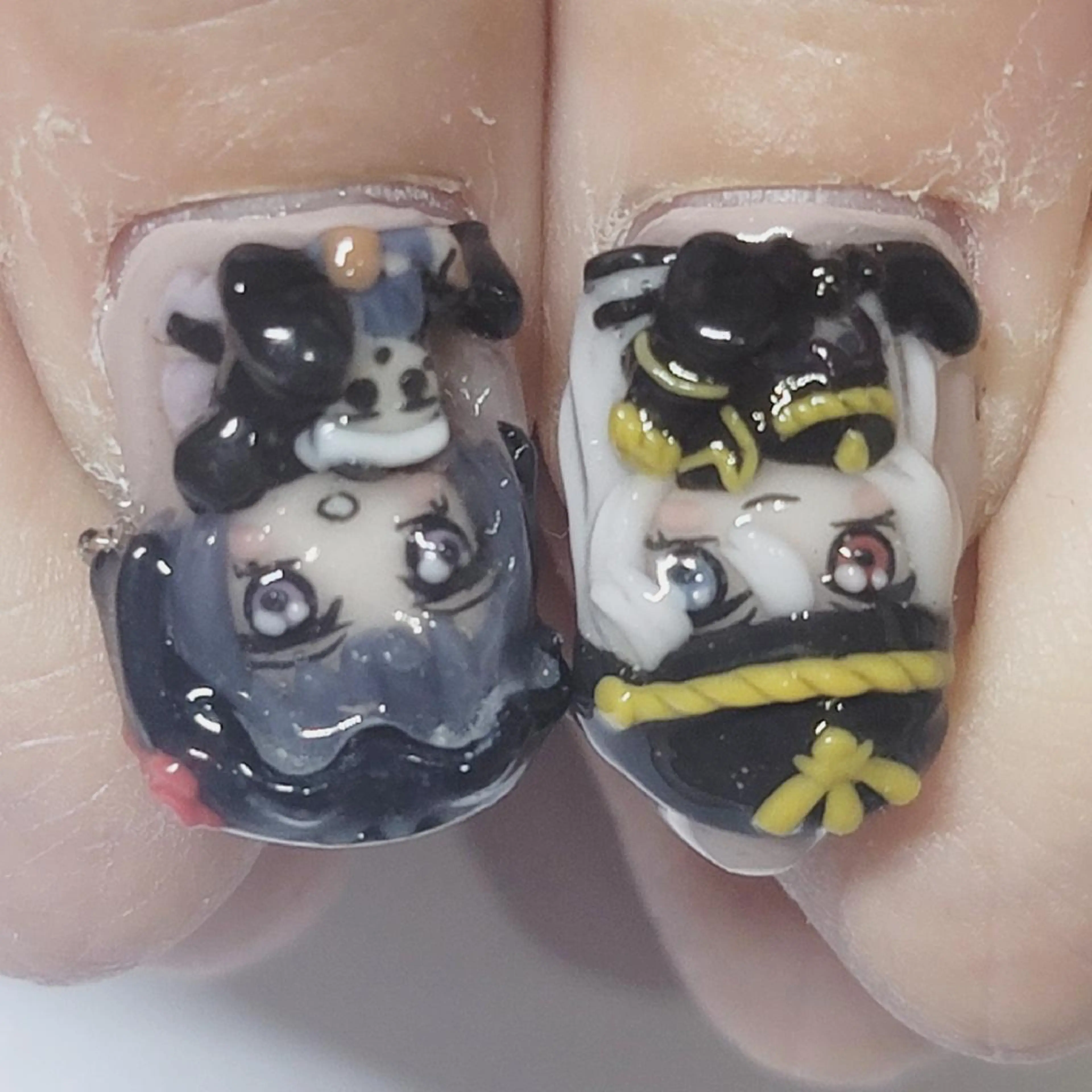 ネイル アートネイル ラメ(グリッター) ハンドネイル よしだ ひろきのネイルデザイン