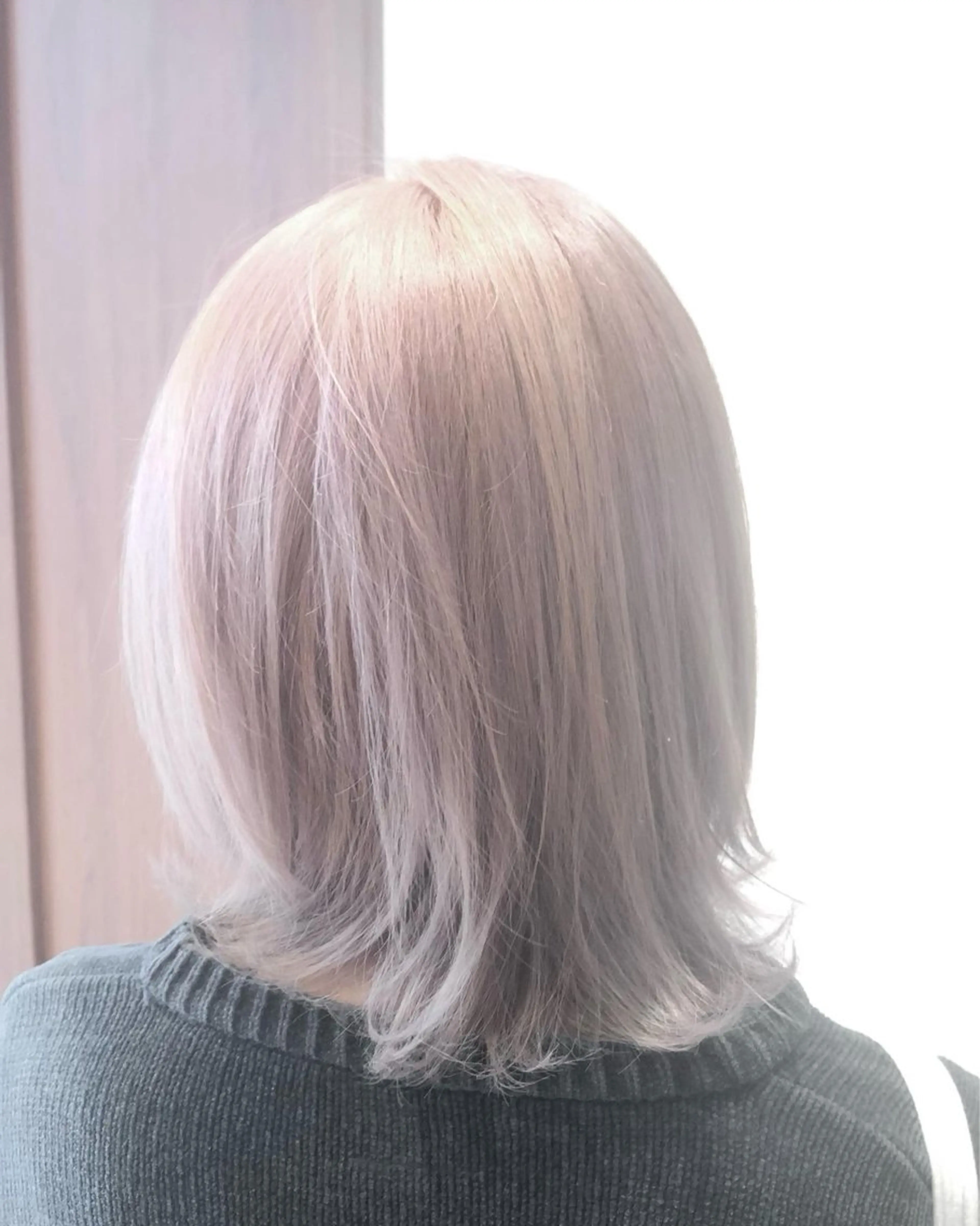 ミディアム カラー ブリーチ ピンクカラー egg by TJ天気予報所属・🌈日比野 哲二のヘアスタイル