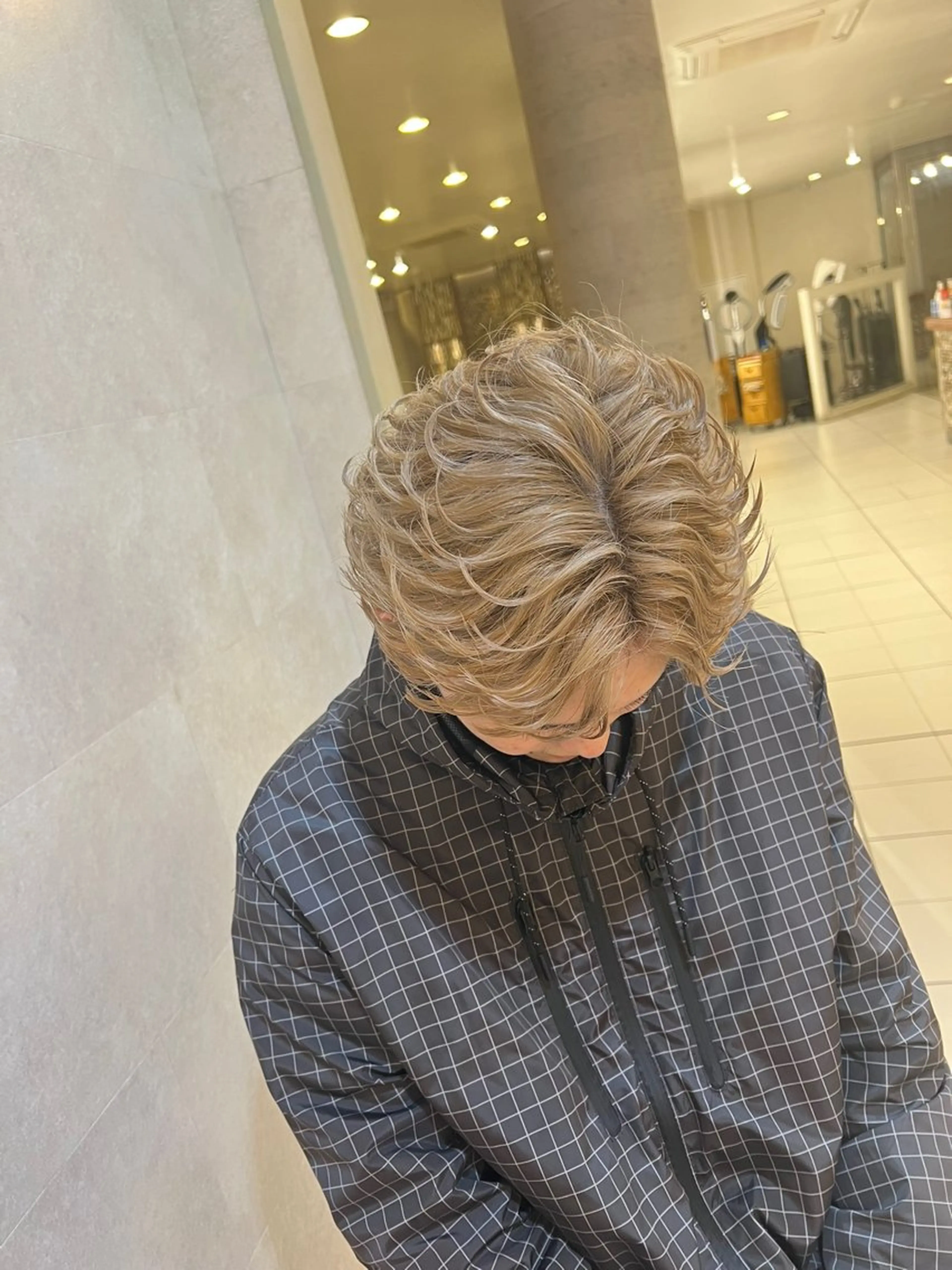 メンズ カット 郡山駅前メンズ特化 岩﨑大翼のヘアスタイル