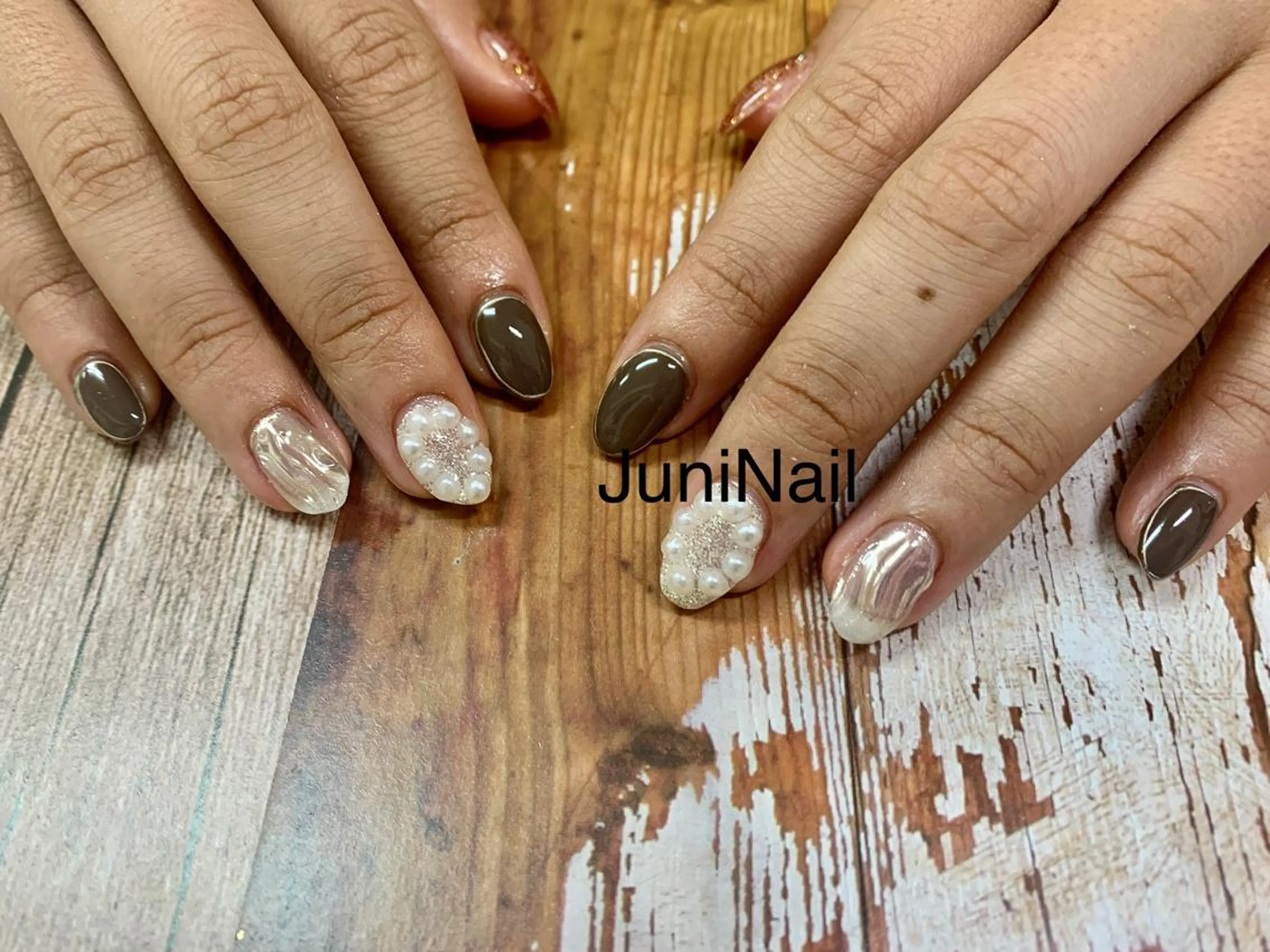 ネイル ハンドネイル ハンドケア JuniNail 주니네일🇰🇷suのネイルデザイン