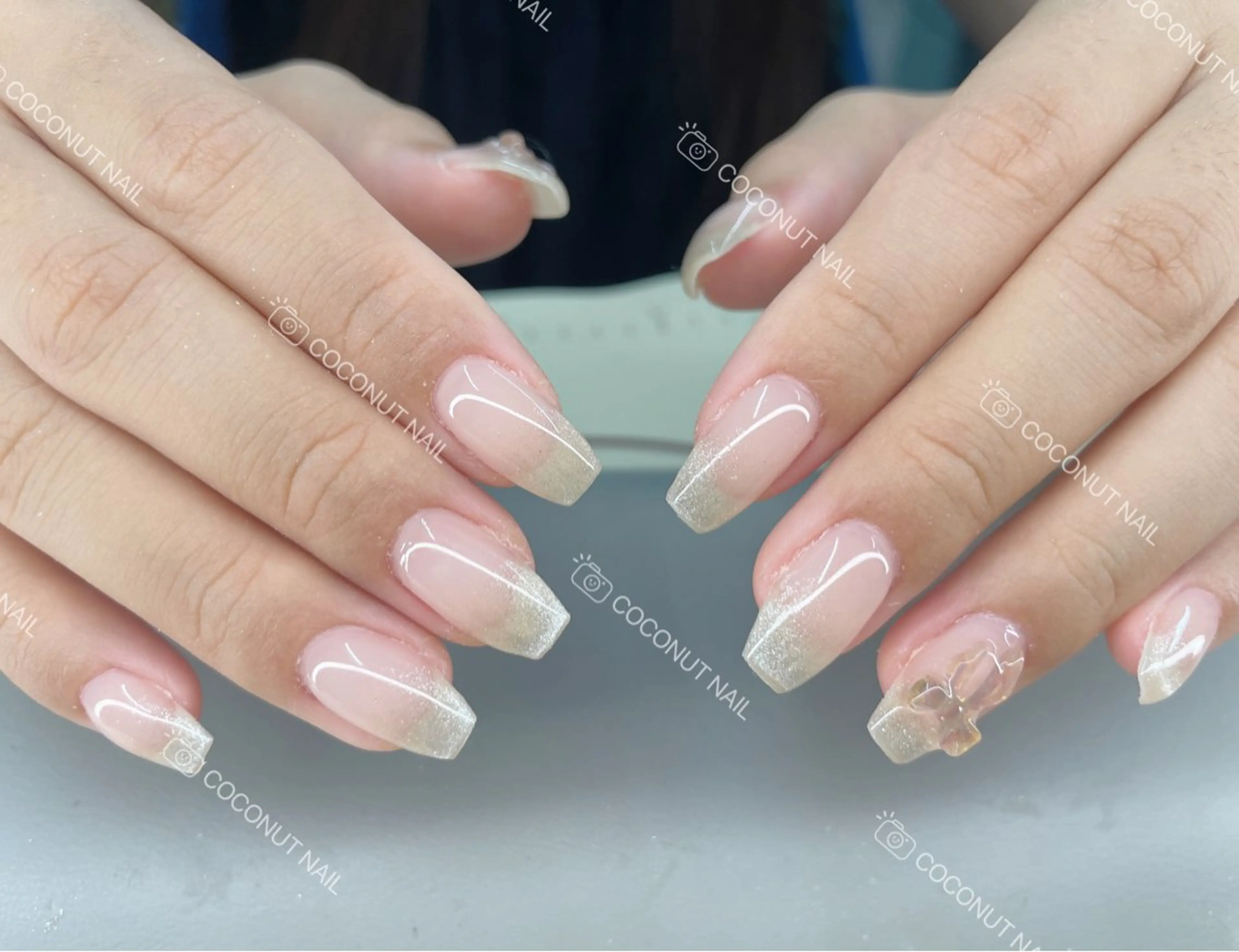ネイル ハンドネイル 神田 ココナッツのネイルデザイン