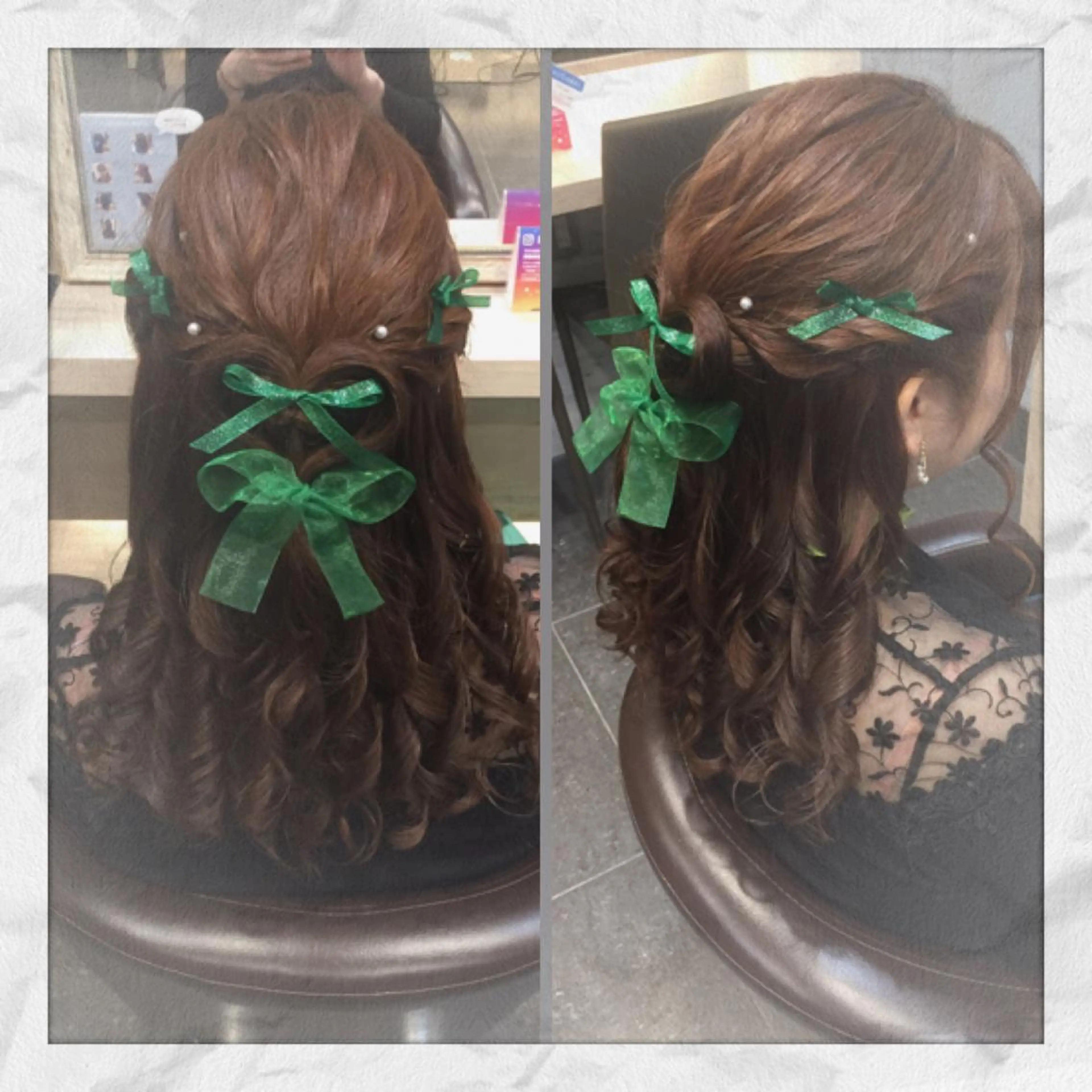 ヘアアレンジ ハーフアップ ヘアセット ヘアセット/着付け 𓇼 まつもと𓇼のヘアスタイル