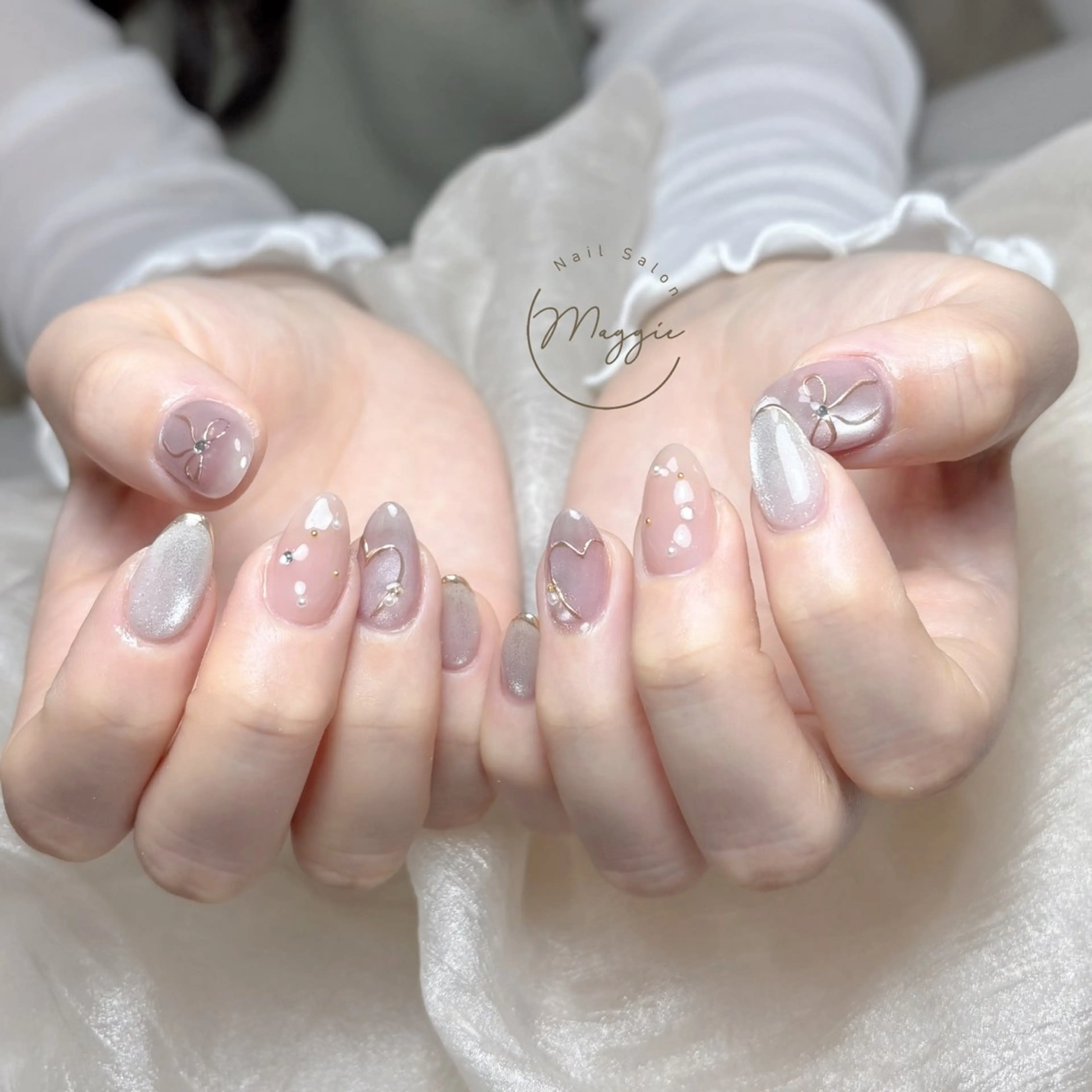 ネイル 持ち込み ハンドネイル Ti miのネイルデザイン