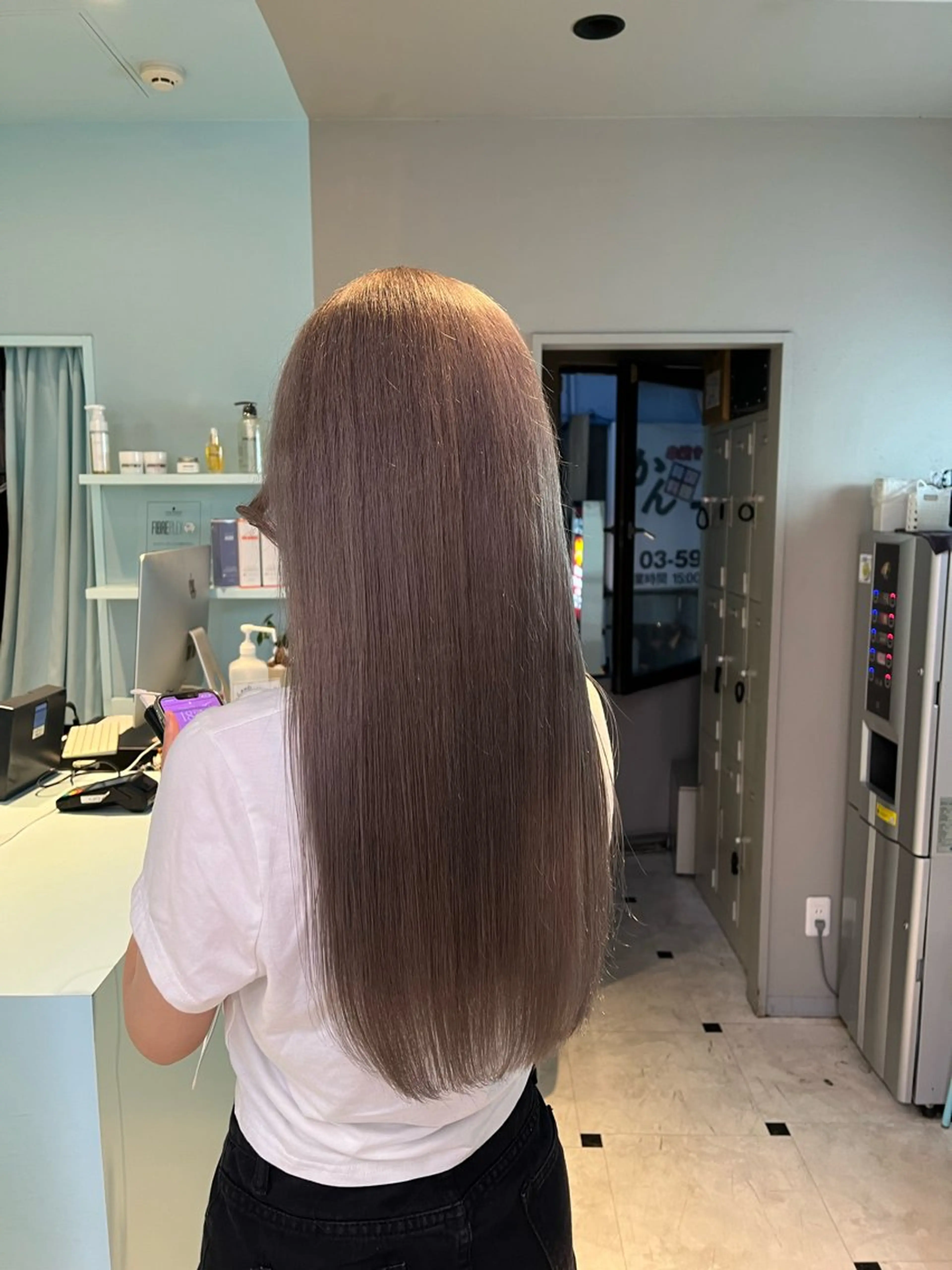 ロング カラー ヘアカラー トリートメント ブリーチカラー 🩵MIZUKIのヘアスタイル