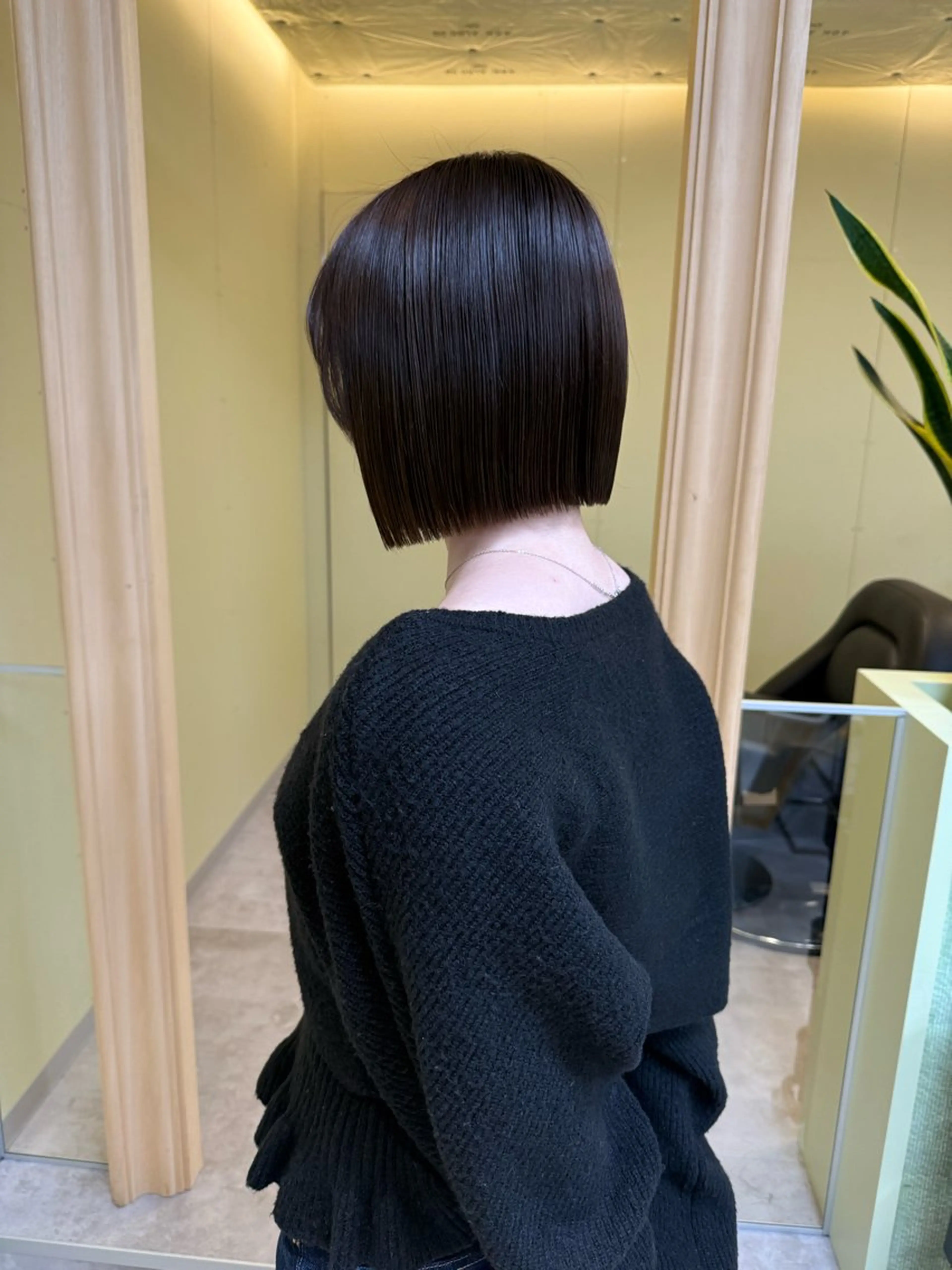 ショート カラー カット ヘアカラー トリートメント 伶風/ボブ/ ハッシュカットのヘアスタイル