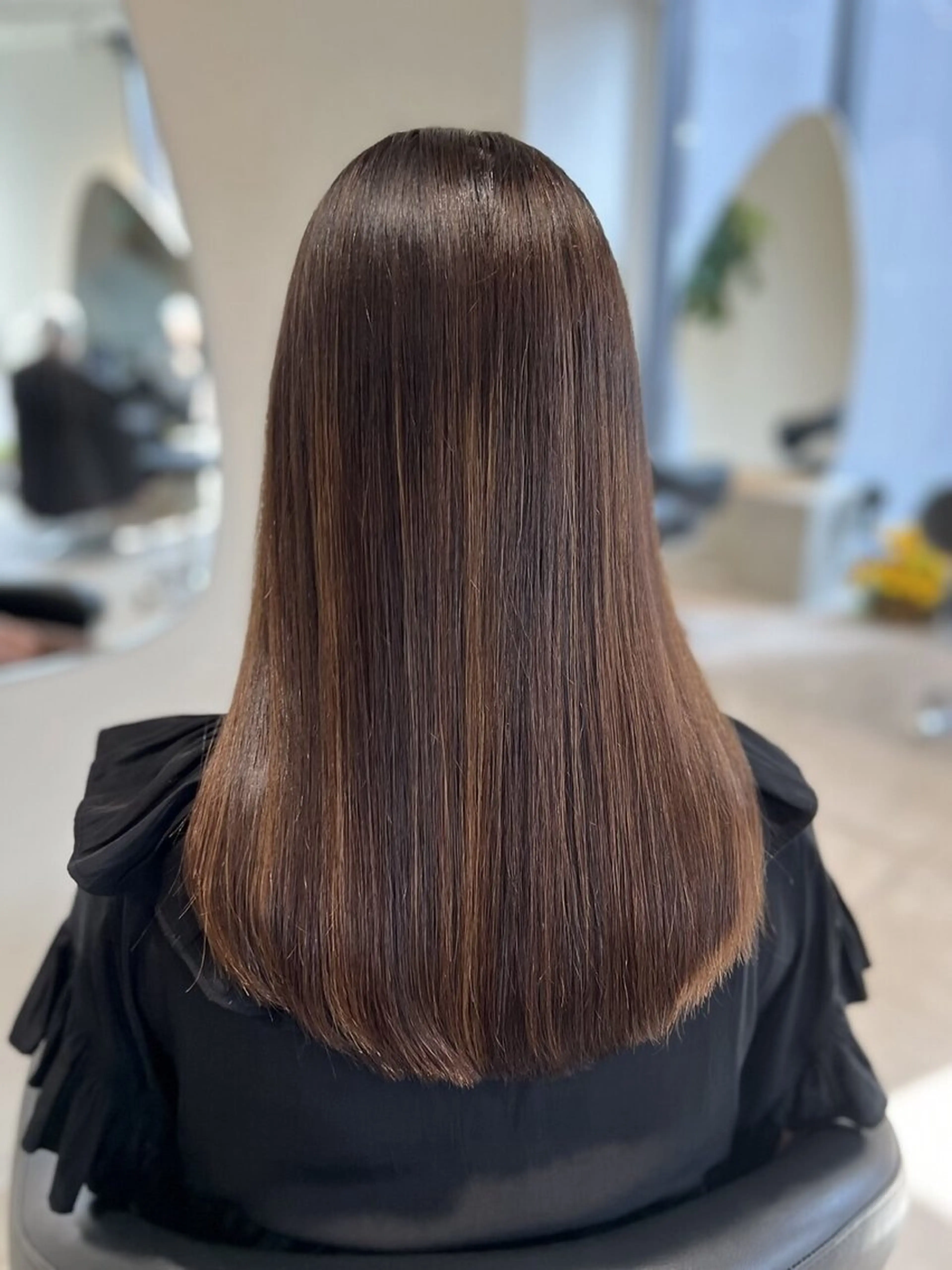 ロング パーマ 縮毛矯正 トリートメント 美髪矯正🫧艶髪特化 🫧関口太郎のヘアスタイル