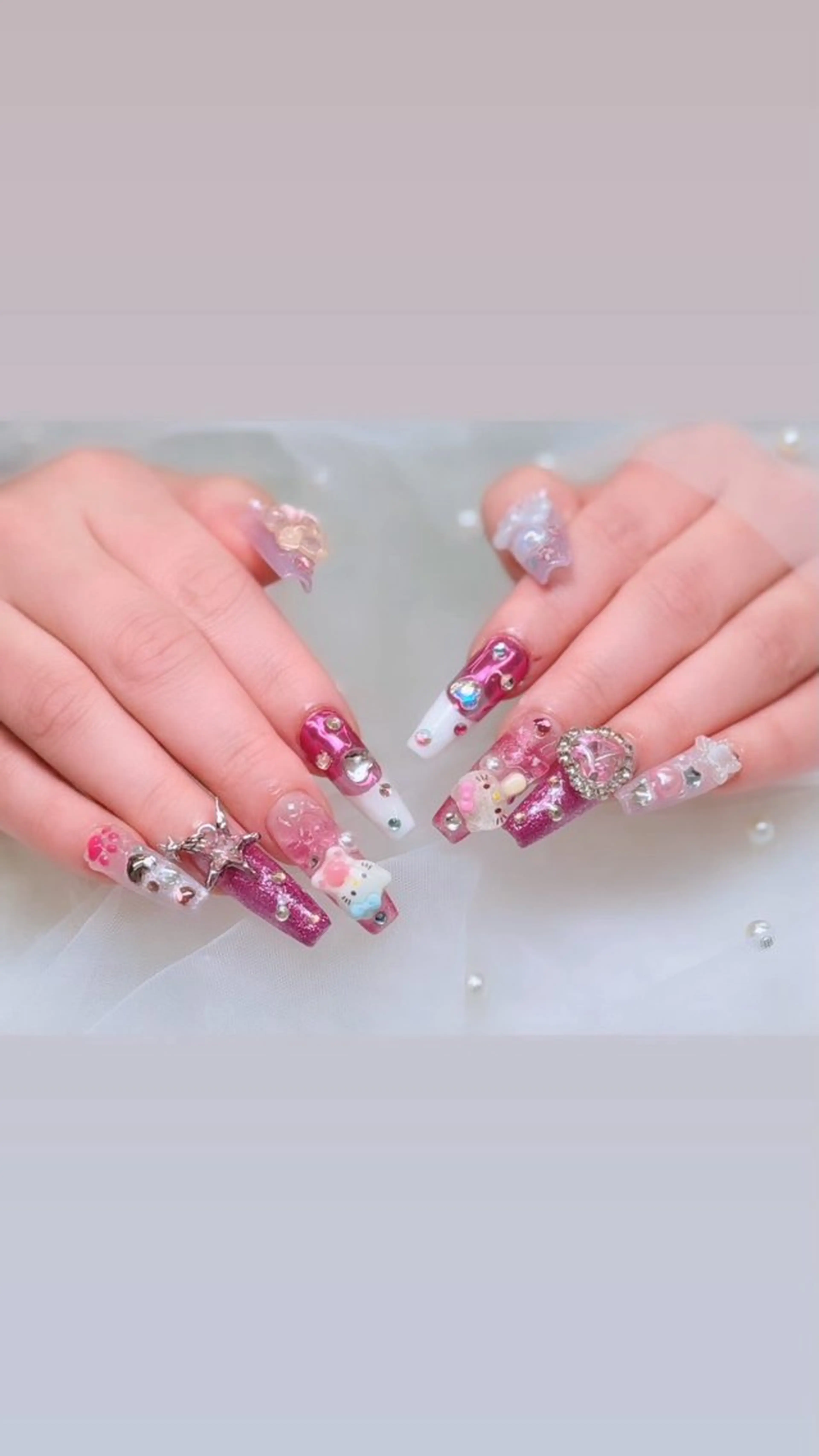 ネイル lucky nail 歌舞伎町のネイルデザイン