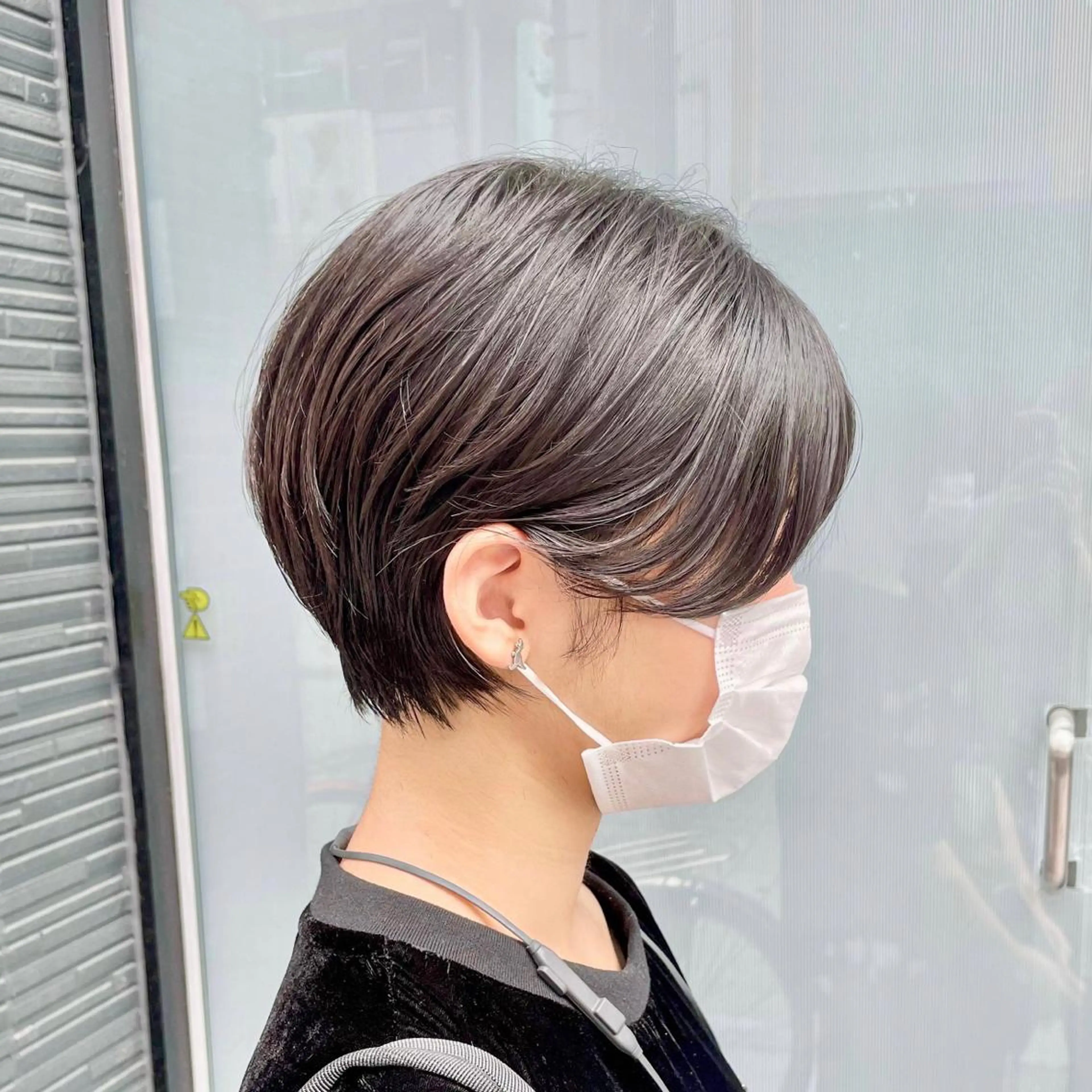 ショート カラー カット ヘアカラー トリートメント ショート/ボブ/ 透明感カラー/ほのかのヘアスタイル